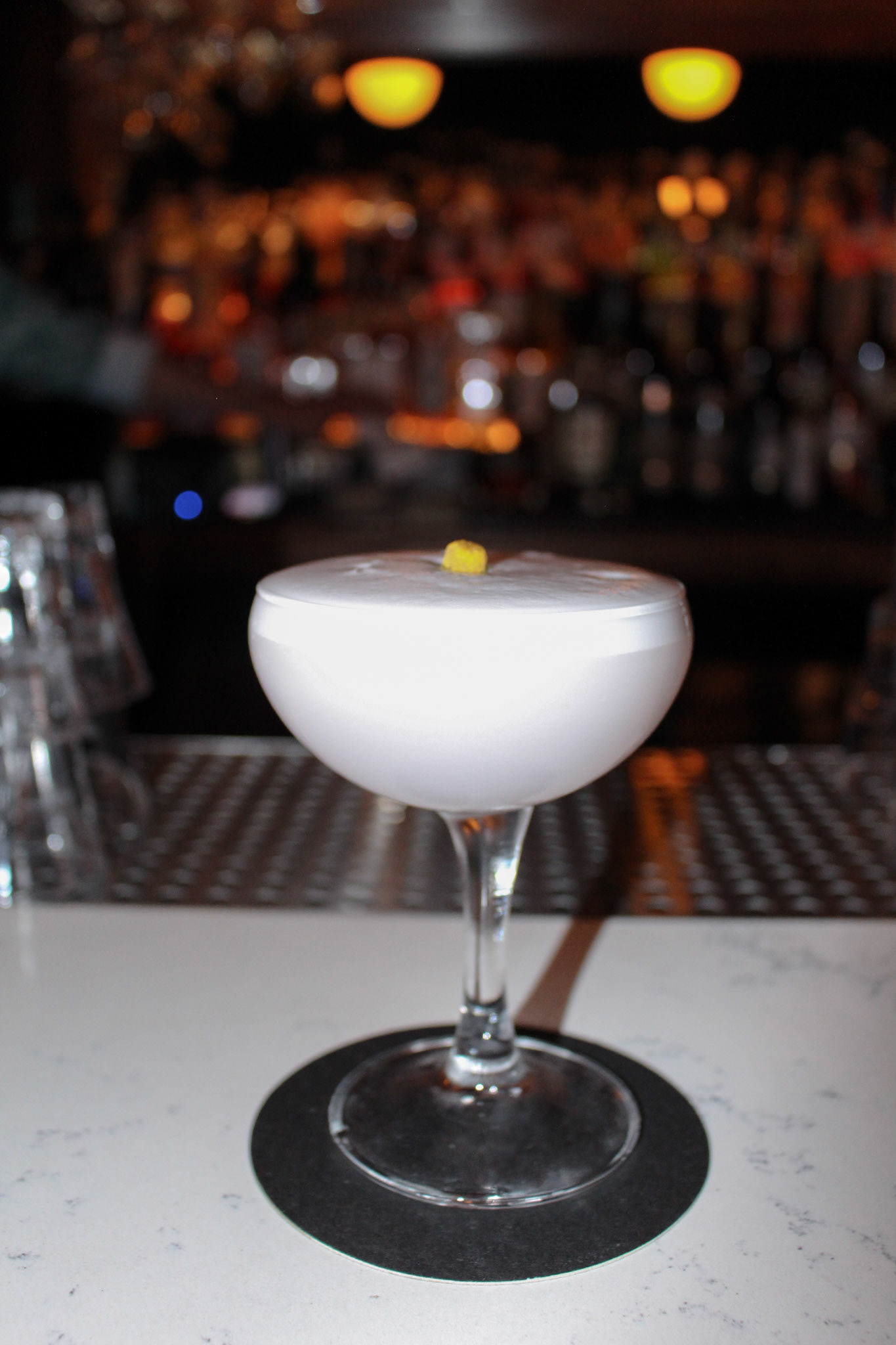 Buzzer cocktail at Roquette for The Seattle Met