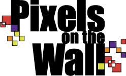 Pixels on the Wall Logo