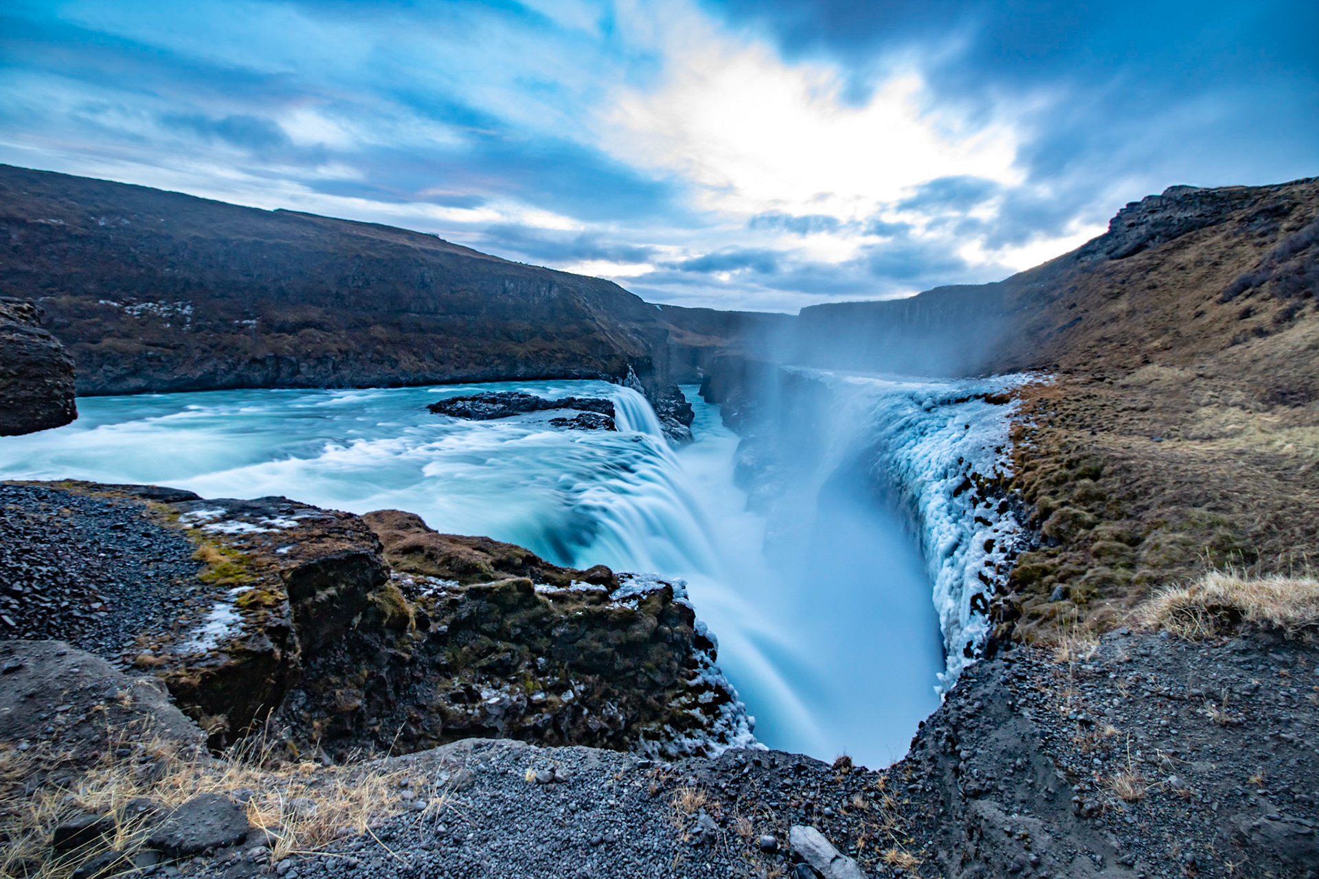 Gullfoss Waterfall