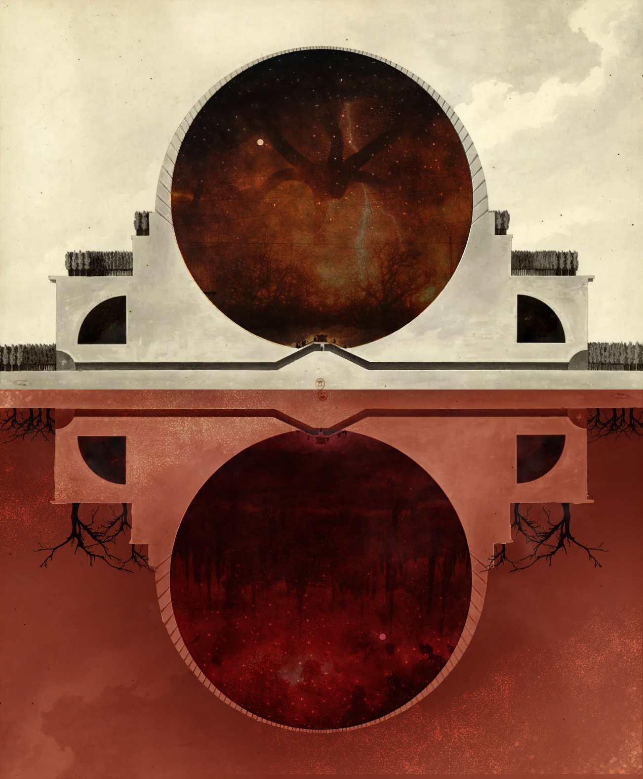 "Stranger Things" Reaestheticized Cenotaph