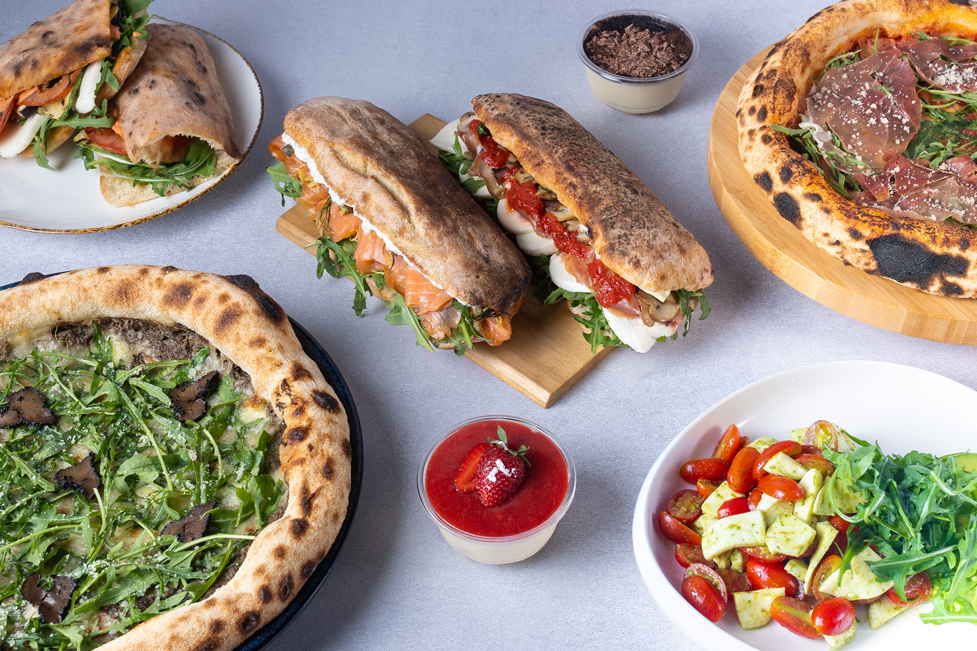 Panuozzo Menu