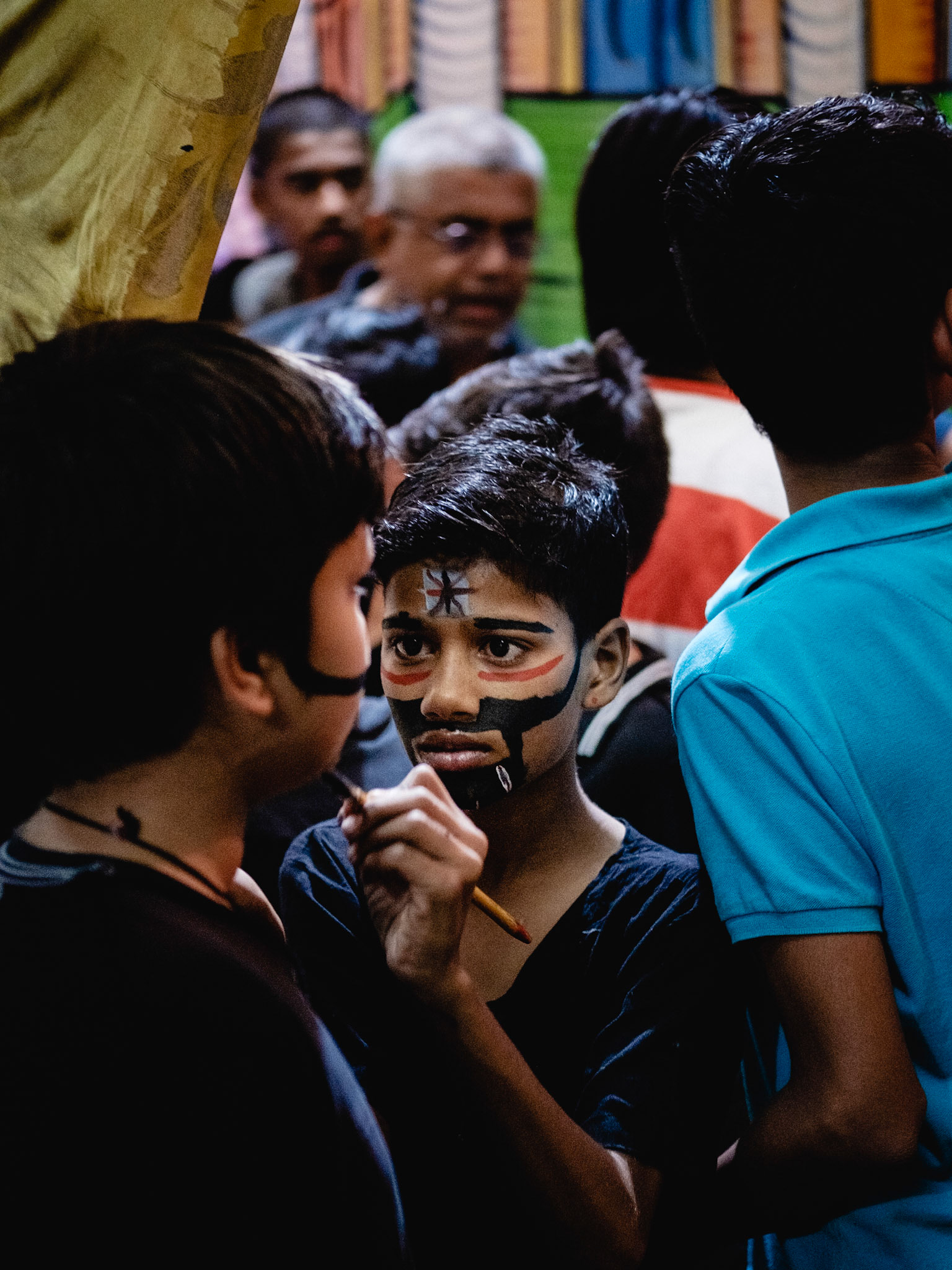 On prépare le spectacle