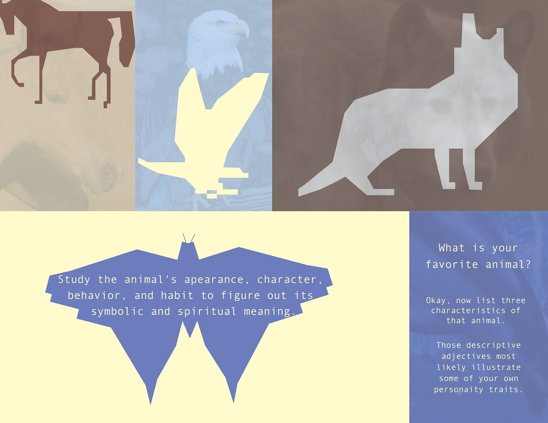 Animal spirit poster