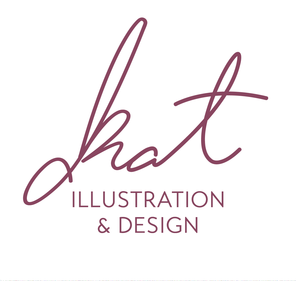 Kat Illustration and design logo
