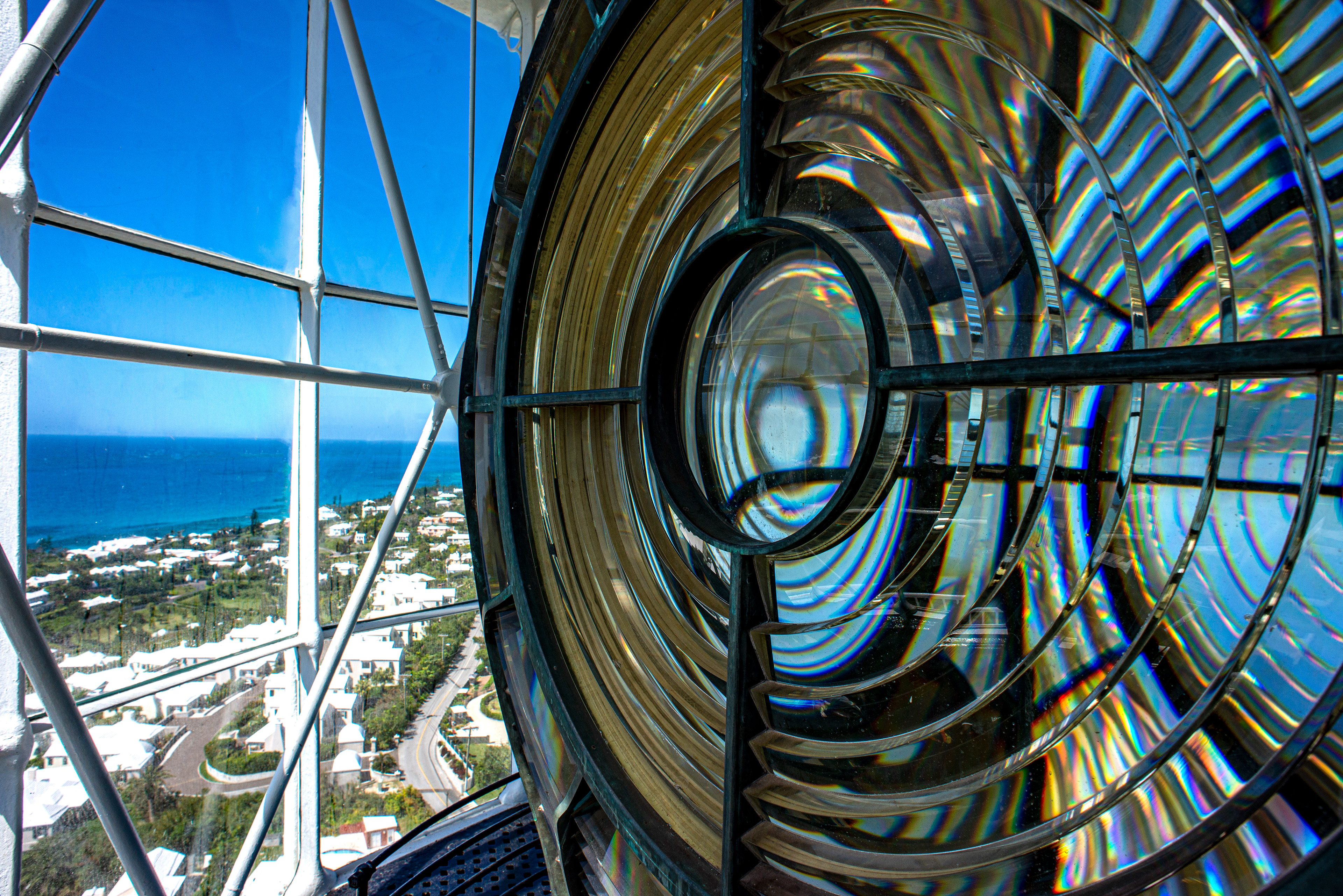 185 Steps. Gibbs Hill Lighthouse, Bermuda. ©2015, Corey Sandler