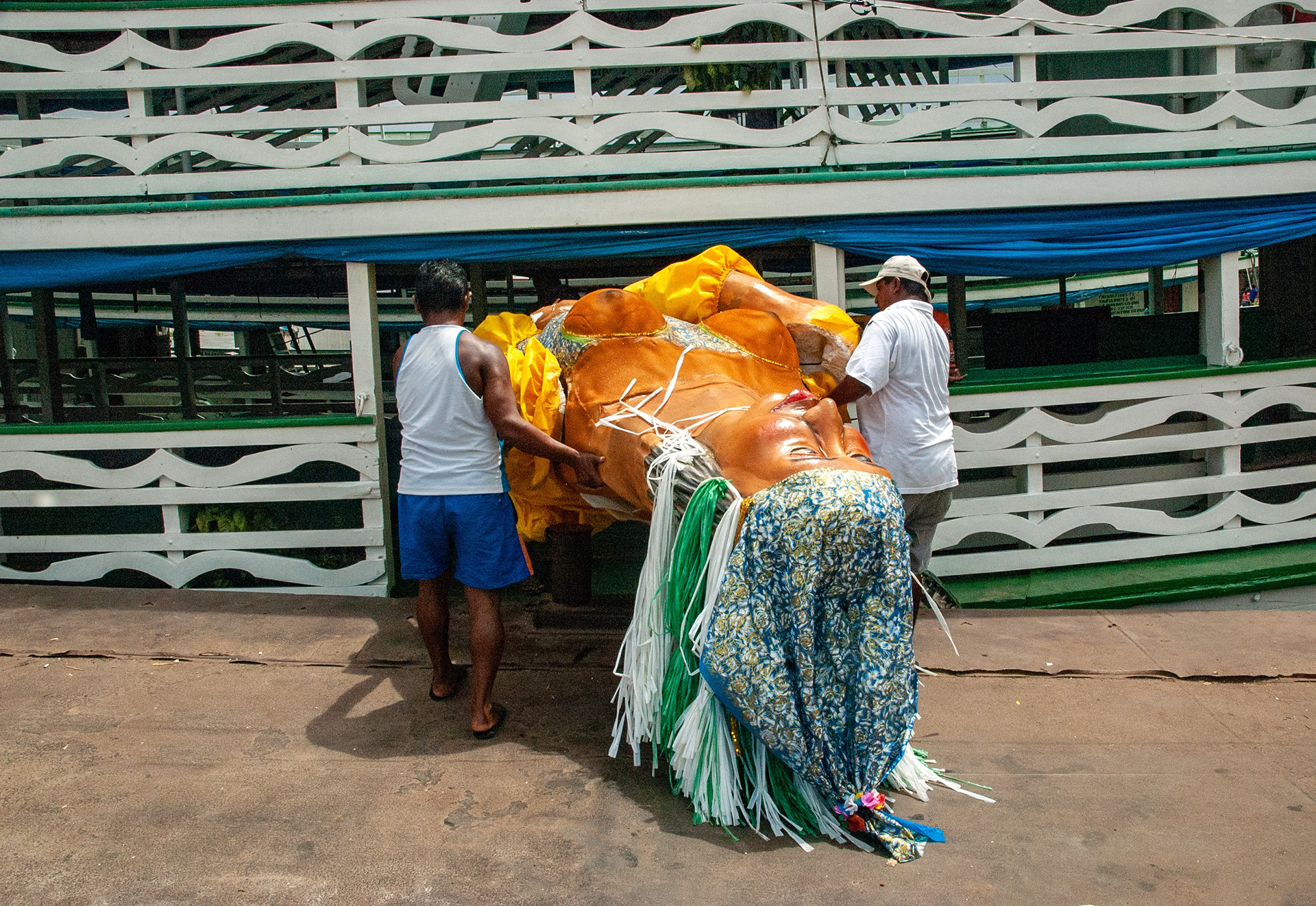 Carnaval on the Amazon. Parintins, Brazil. ©2006, Corey Sandler