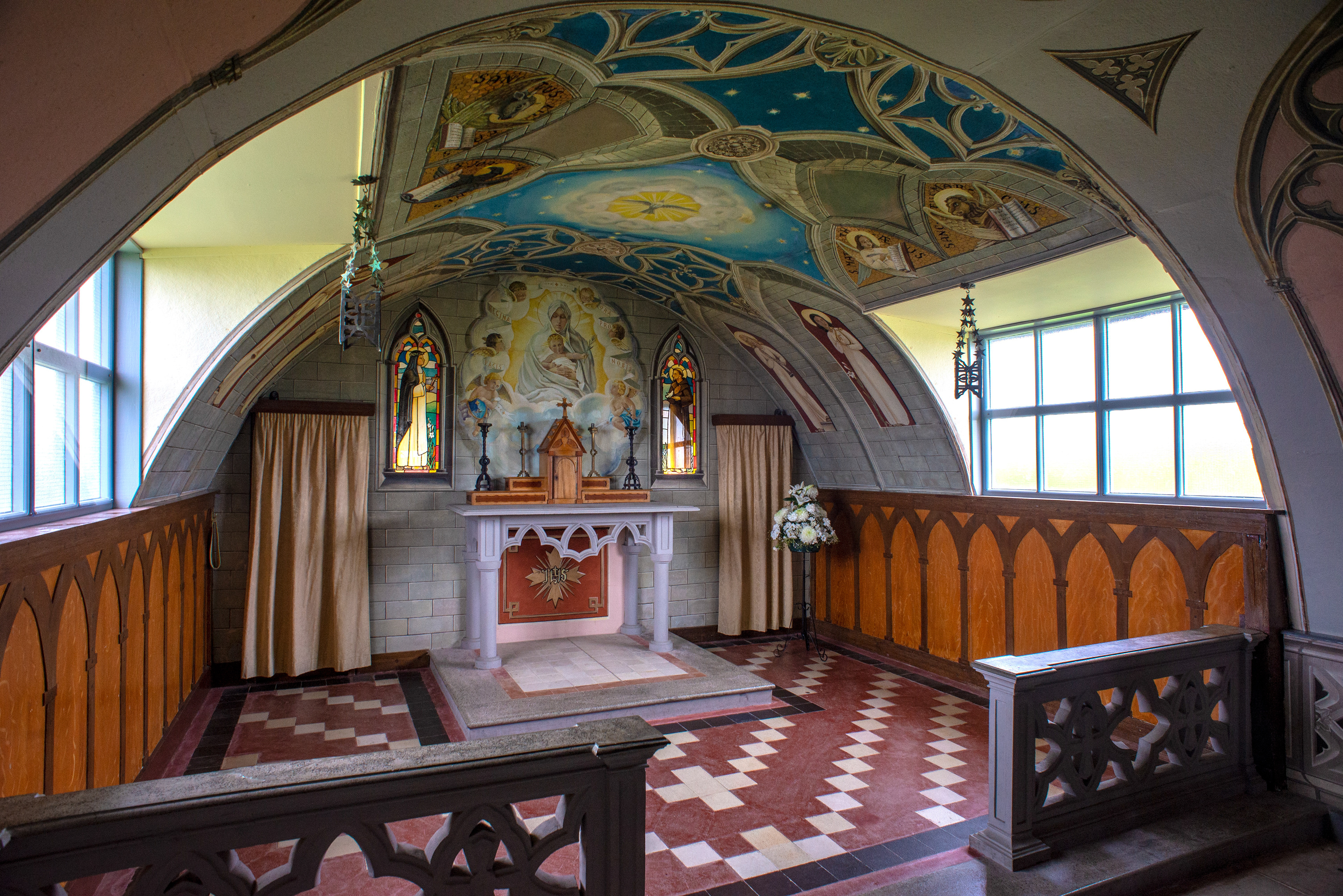 Italian Chapel. Kirkwall, Orkney Islands, Scotland. ©2019, Corey Sandler