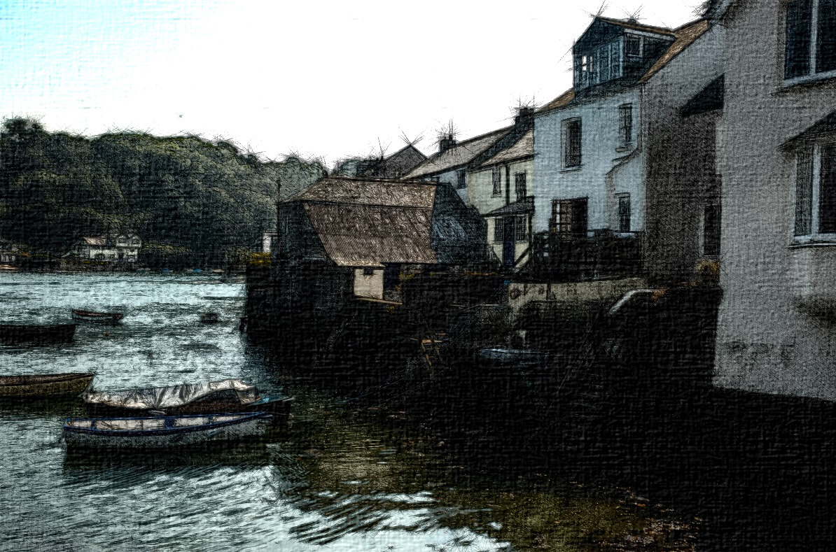 Cornish Colors. Fowey, Cornwall UK. ©2010, Corey Sandler