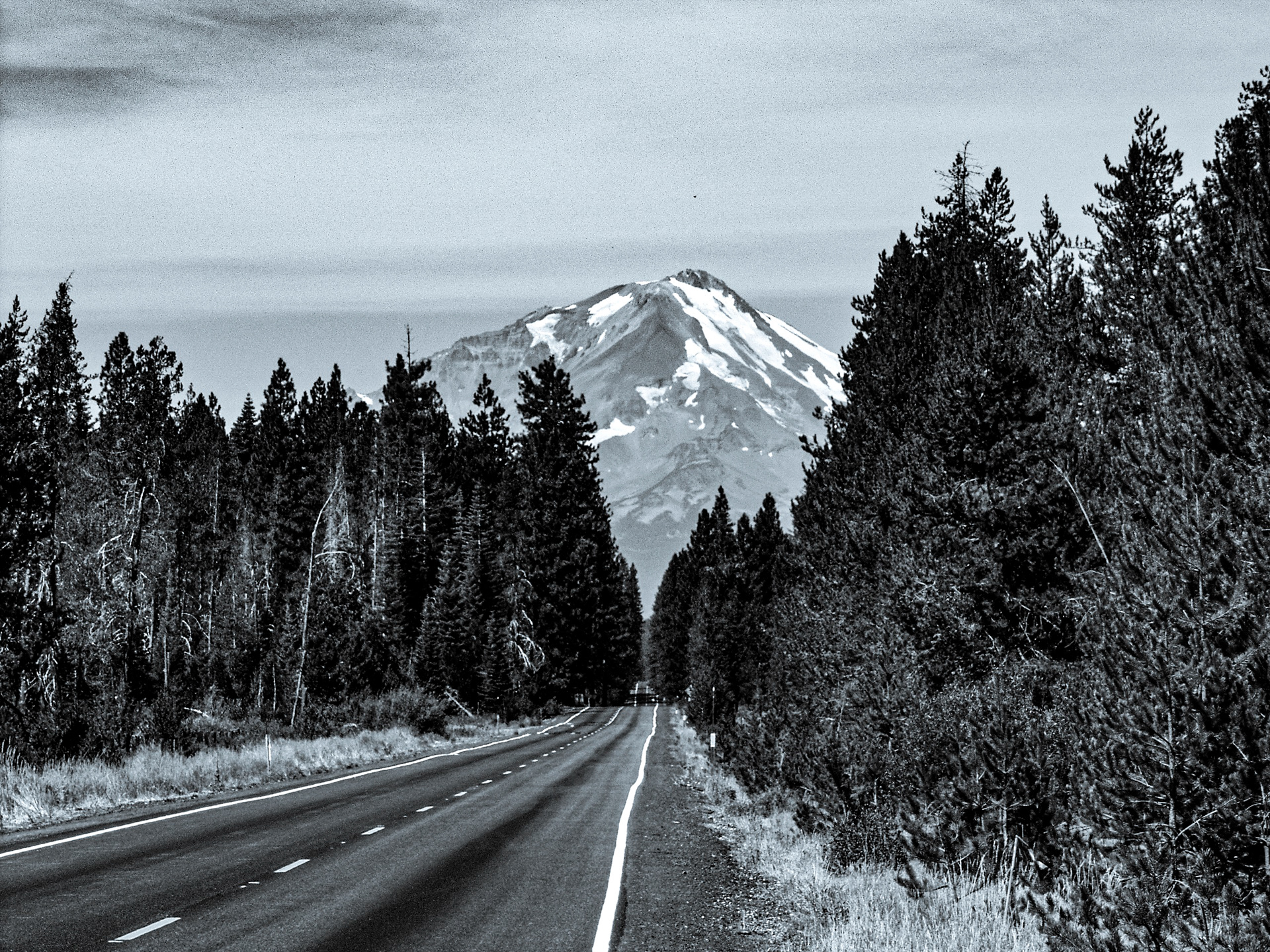 End of the Road. Mount Shasta, California.  ©2005, Corey Sandler