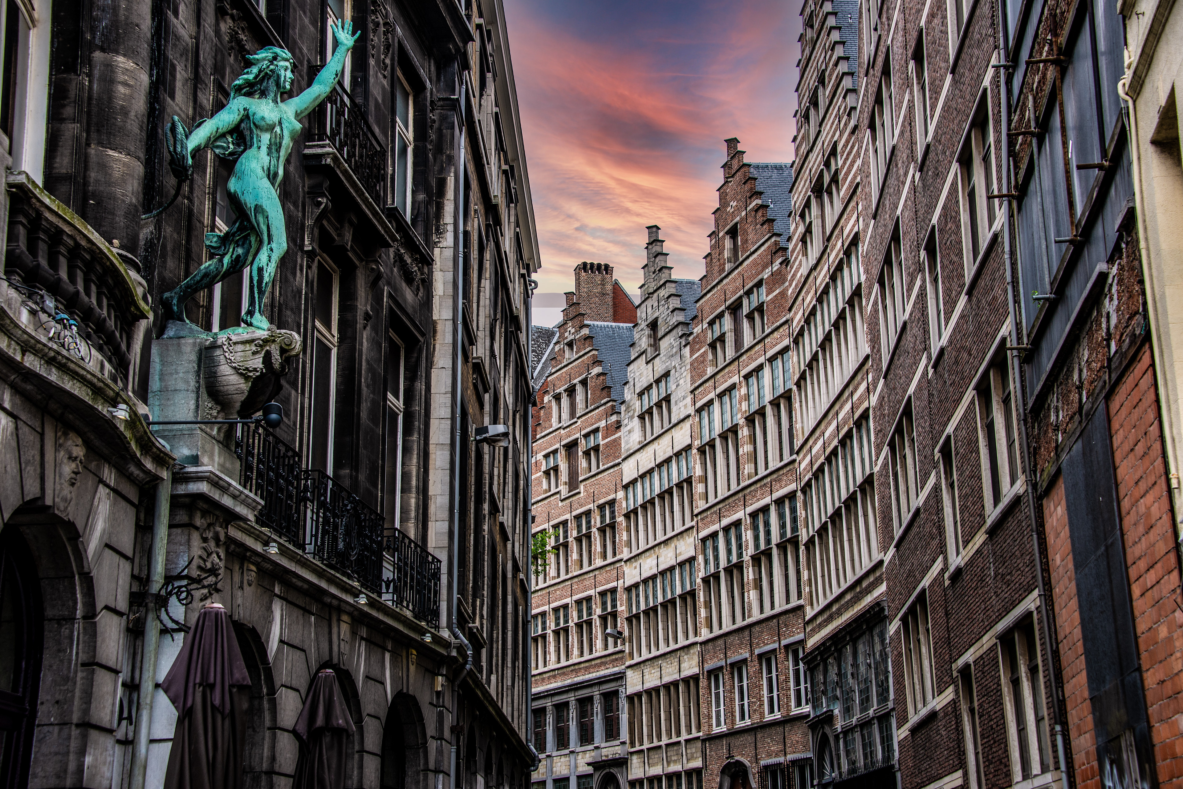 Around the Corner, Antwerp, Belgium. ©2013, Corey Sandler