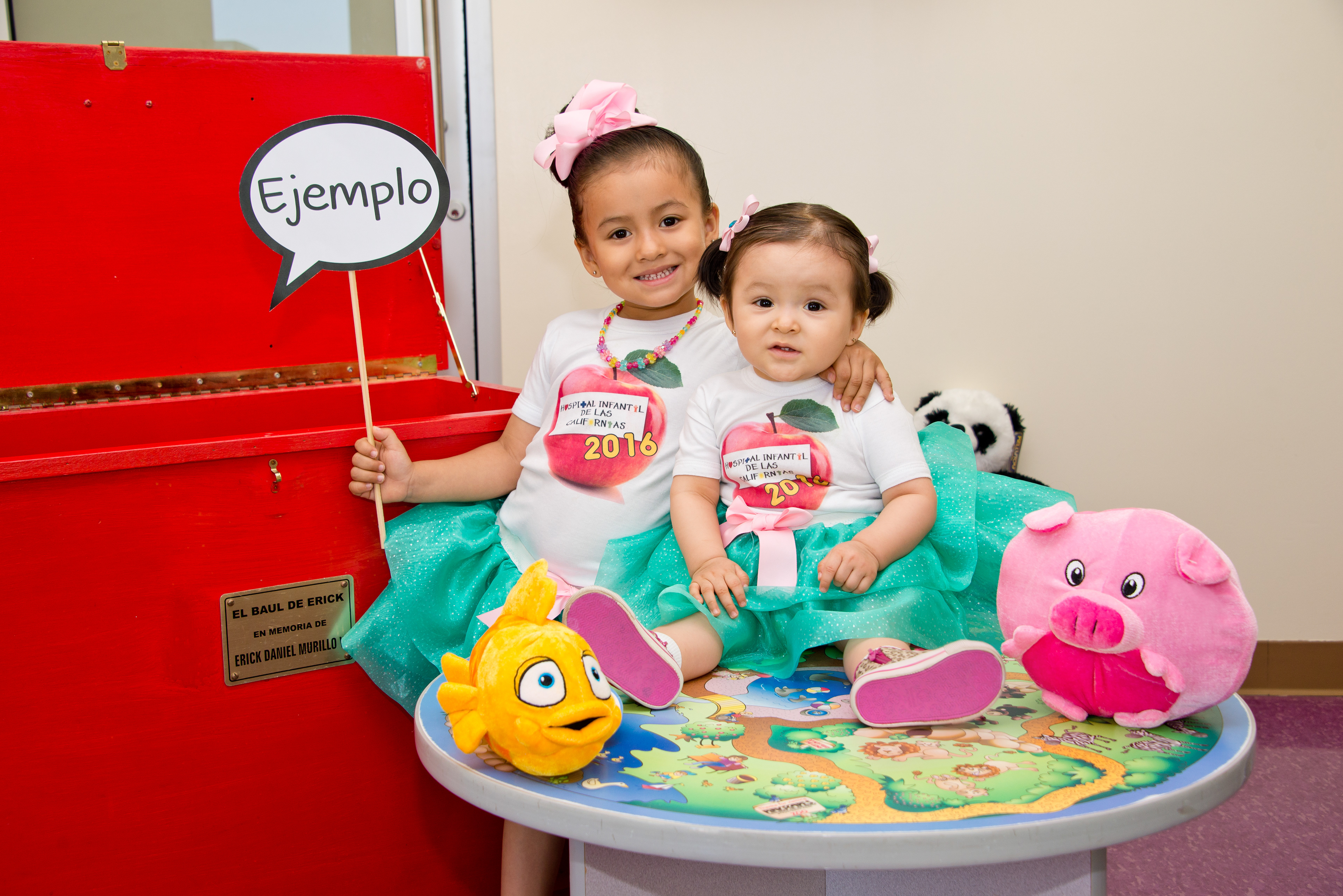 Sesión fotográfica para calendario del Hospital Infantil de las Californias 2016