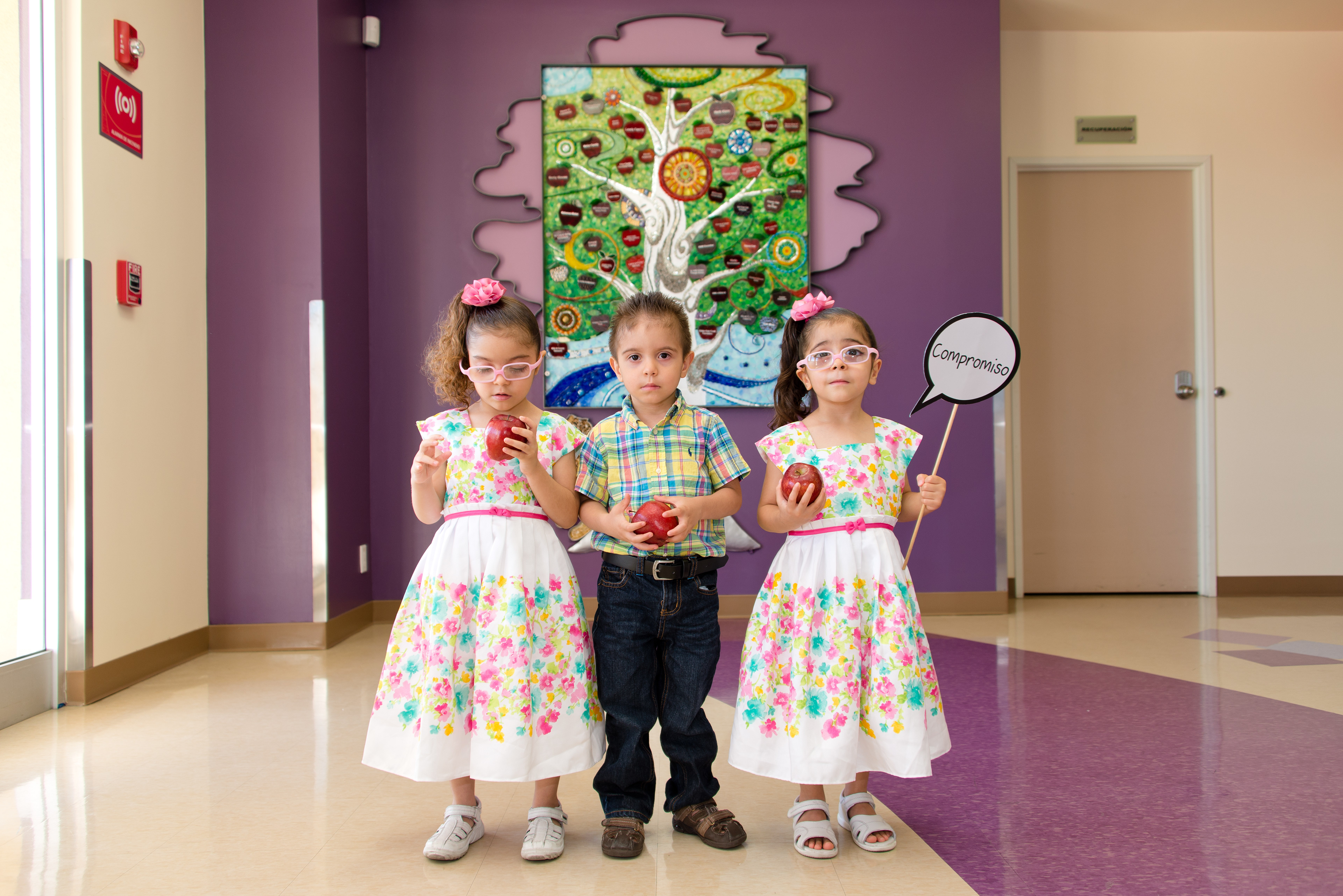 Sesión fotográfica para calendario del Hospital Infantil de las Californias 2016