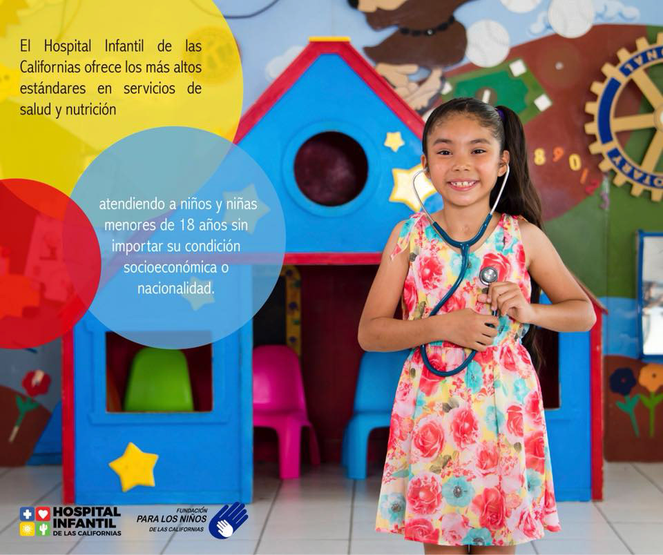 Posteriormente a la entrega de fotografías al cliente, diseñaron con su equipo de trabajo el calendario, y utilizaron también para crear diversos contenidos.  Imágenes cortesía de la pagina web y redes sociales del Hospital Infantil. 