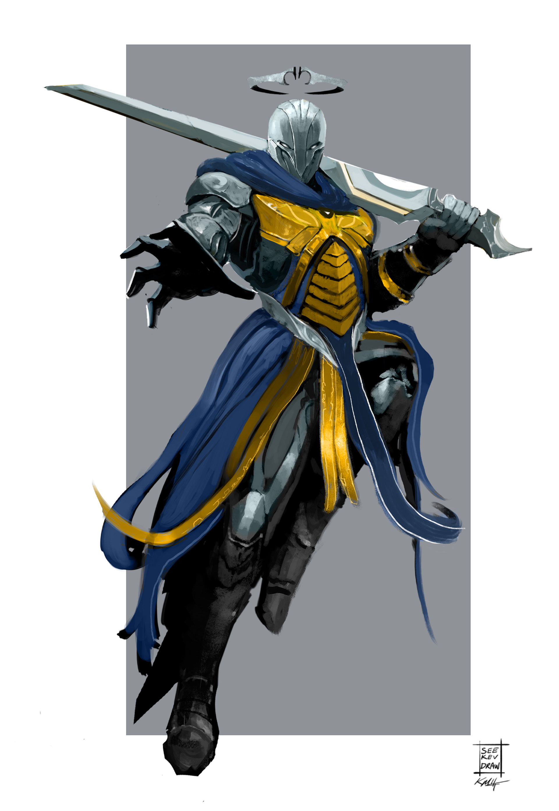 Character Design | Celestial Knight