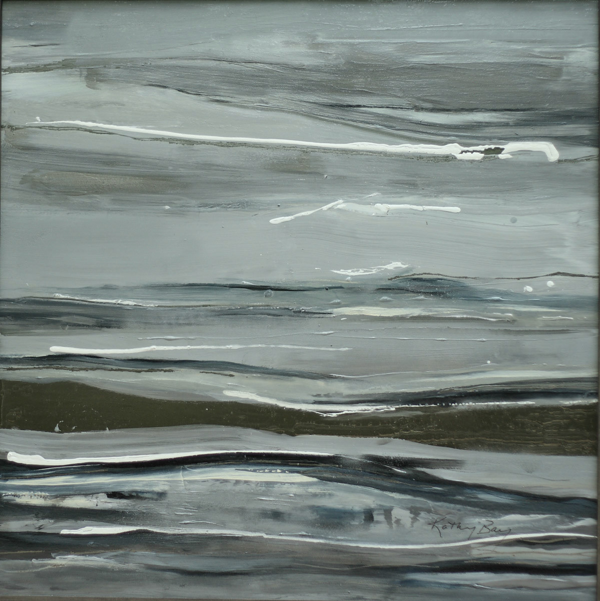  Seasoned I -  Acrylic/Steel 54"x54"