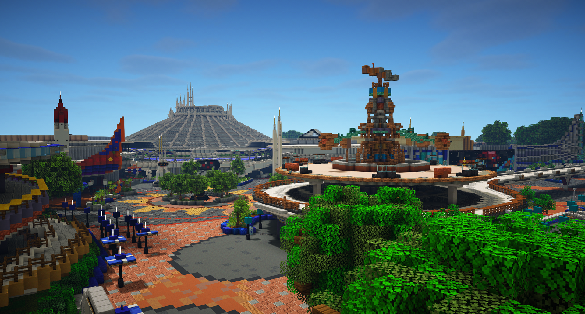 The Tomorrowland Skyline