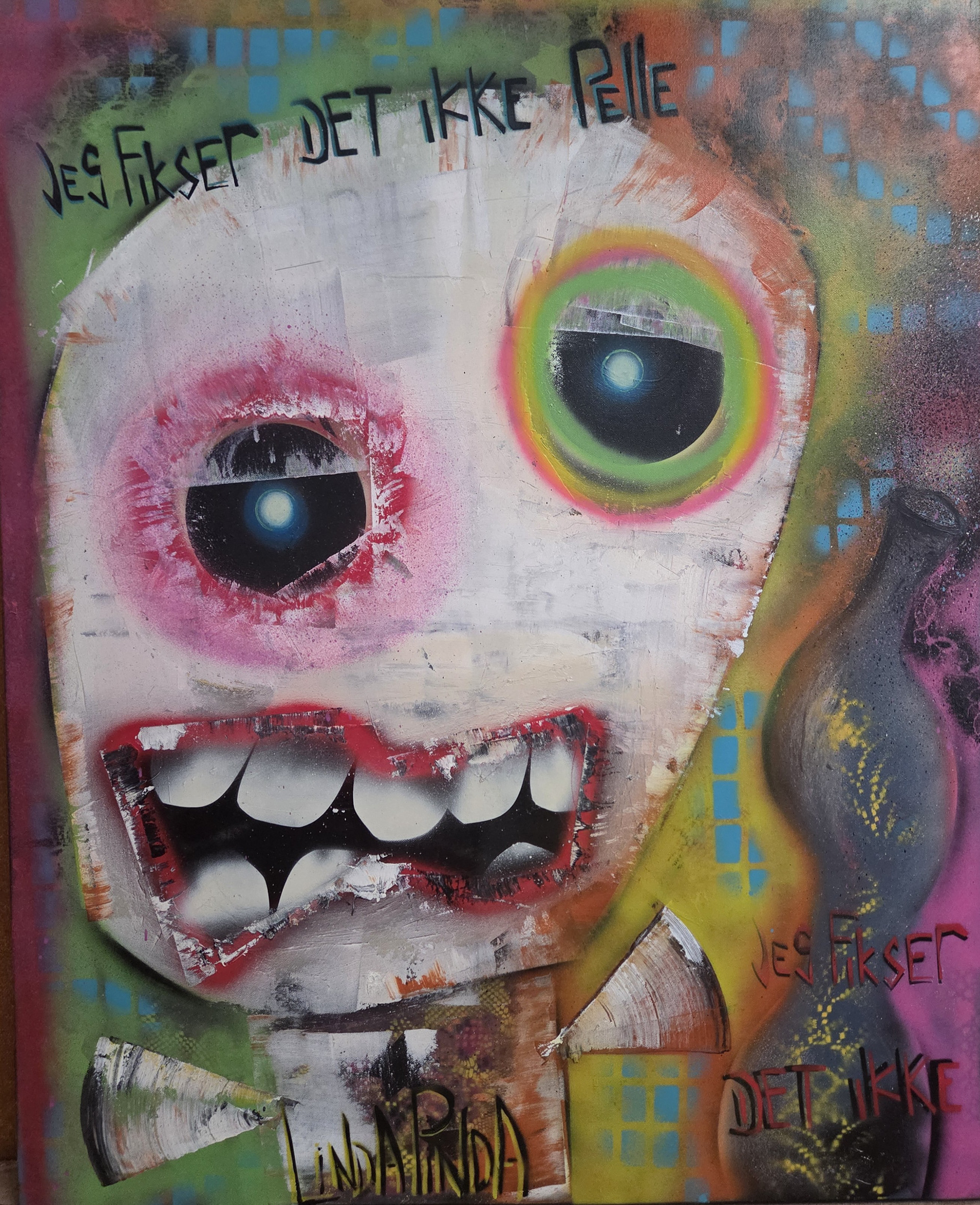 Fikser det ikke, Pelle no.1 80x100 cm