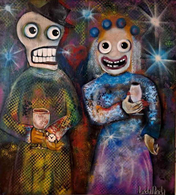 White Wedding 100x105 cm