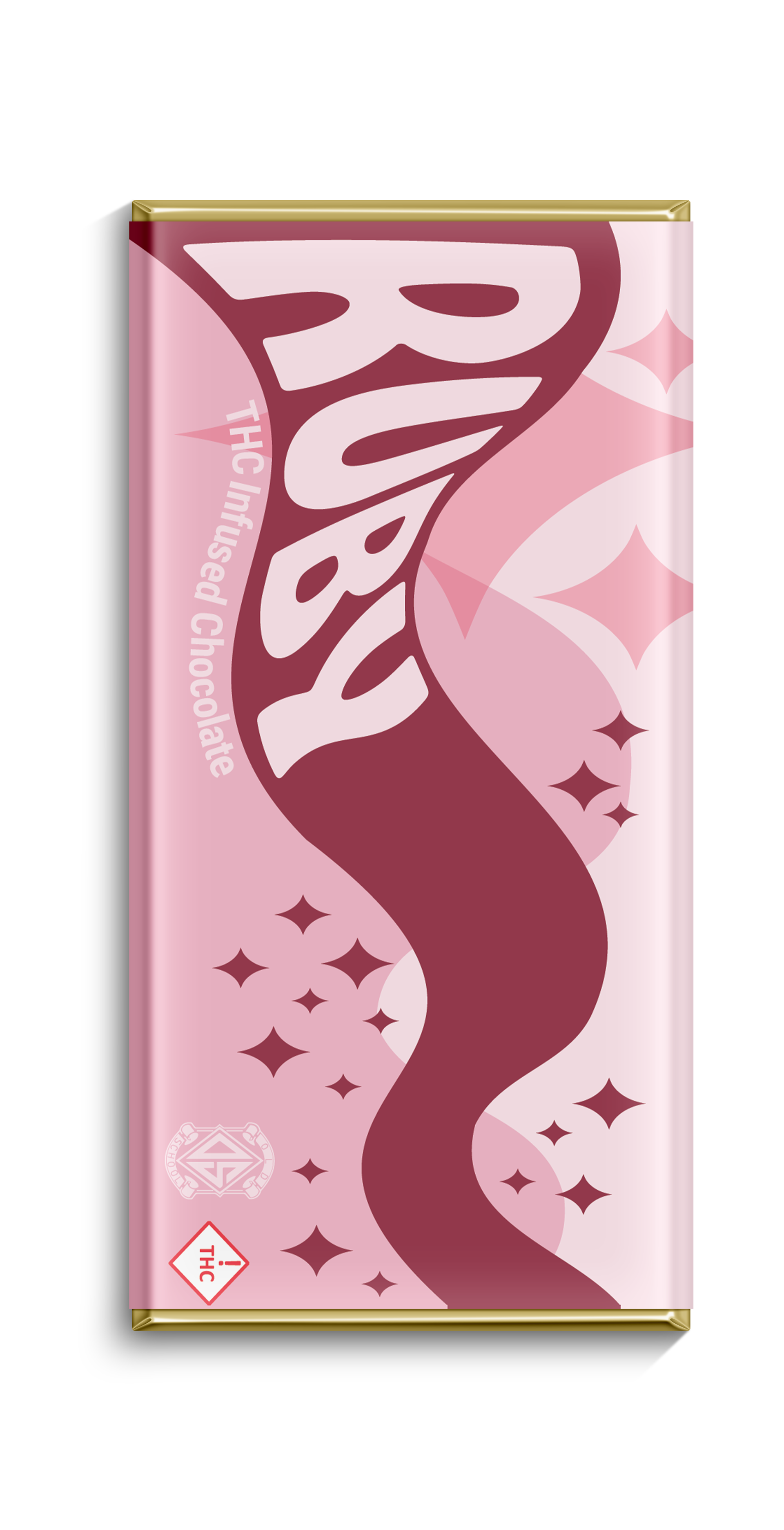 THC Chocolate Package Design(2022)