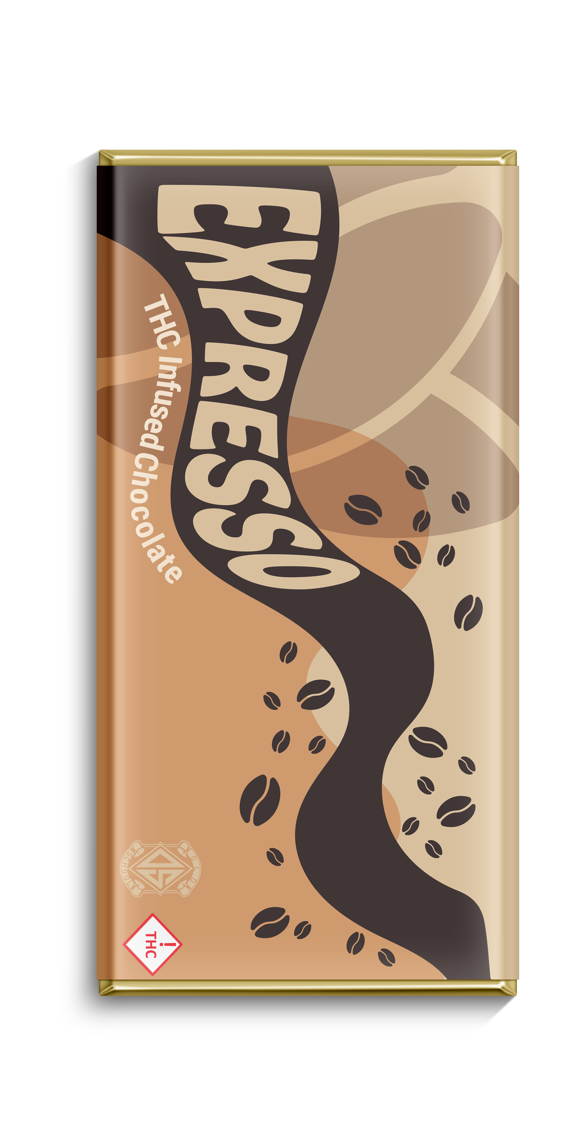THC Chocolate Package Design(2022)