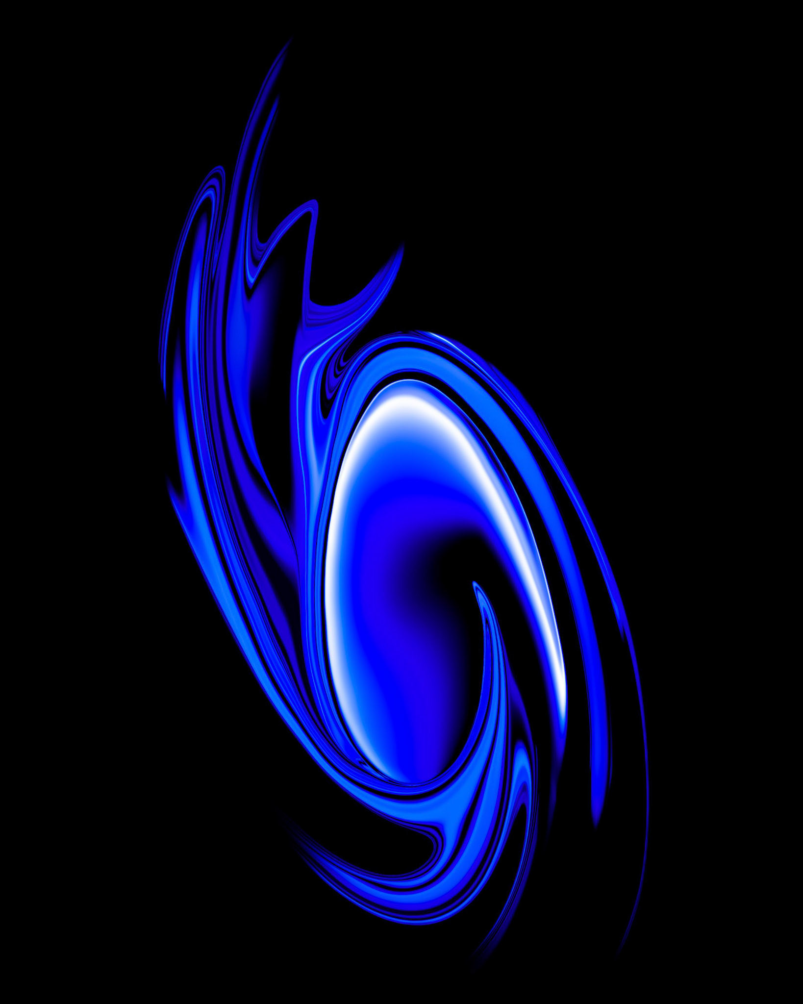 BLUE SERIES 4 40 x 50 cm 280.- €