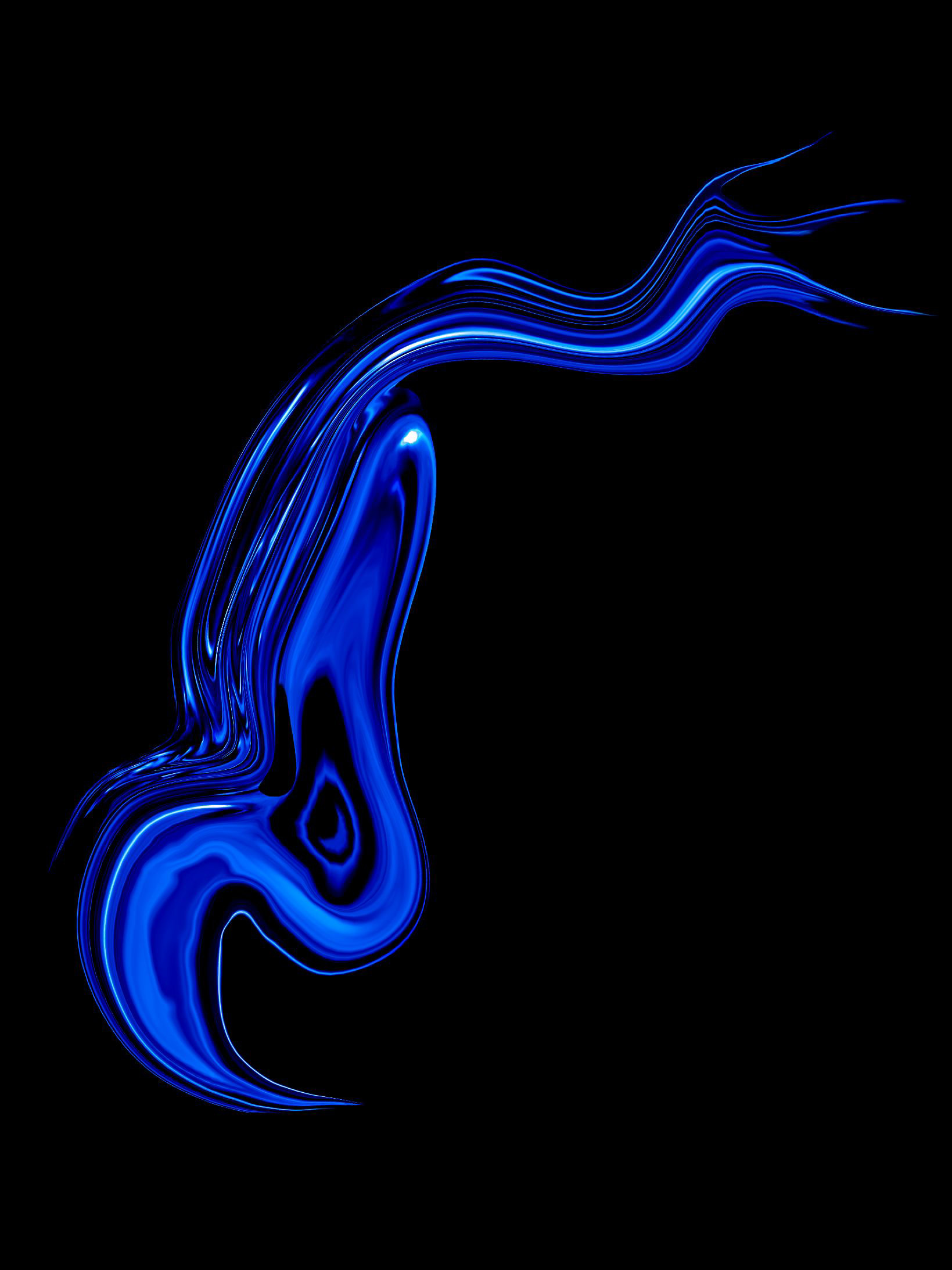 BLUE SERIES 14 30 x 40 cm 140.- €