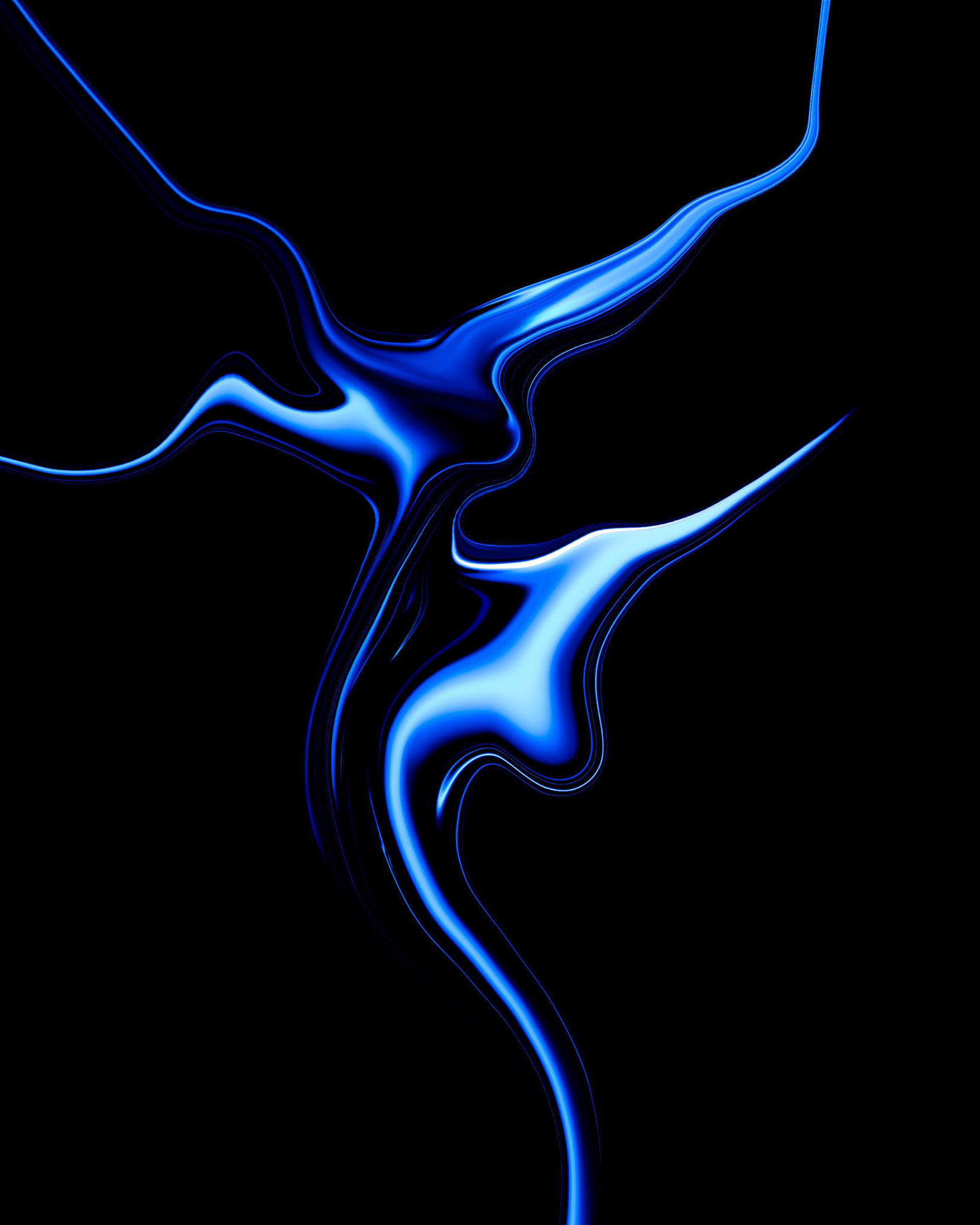 BLUE SERIES 2 40 x 50 cm 280.- €