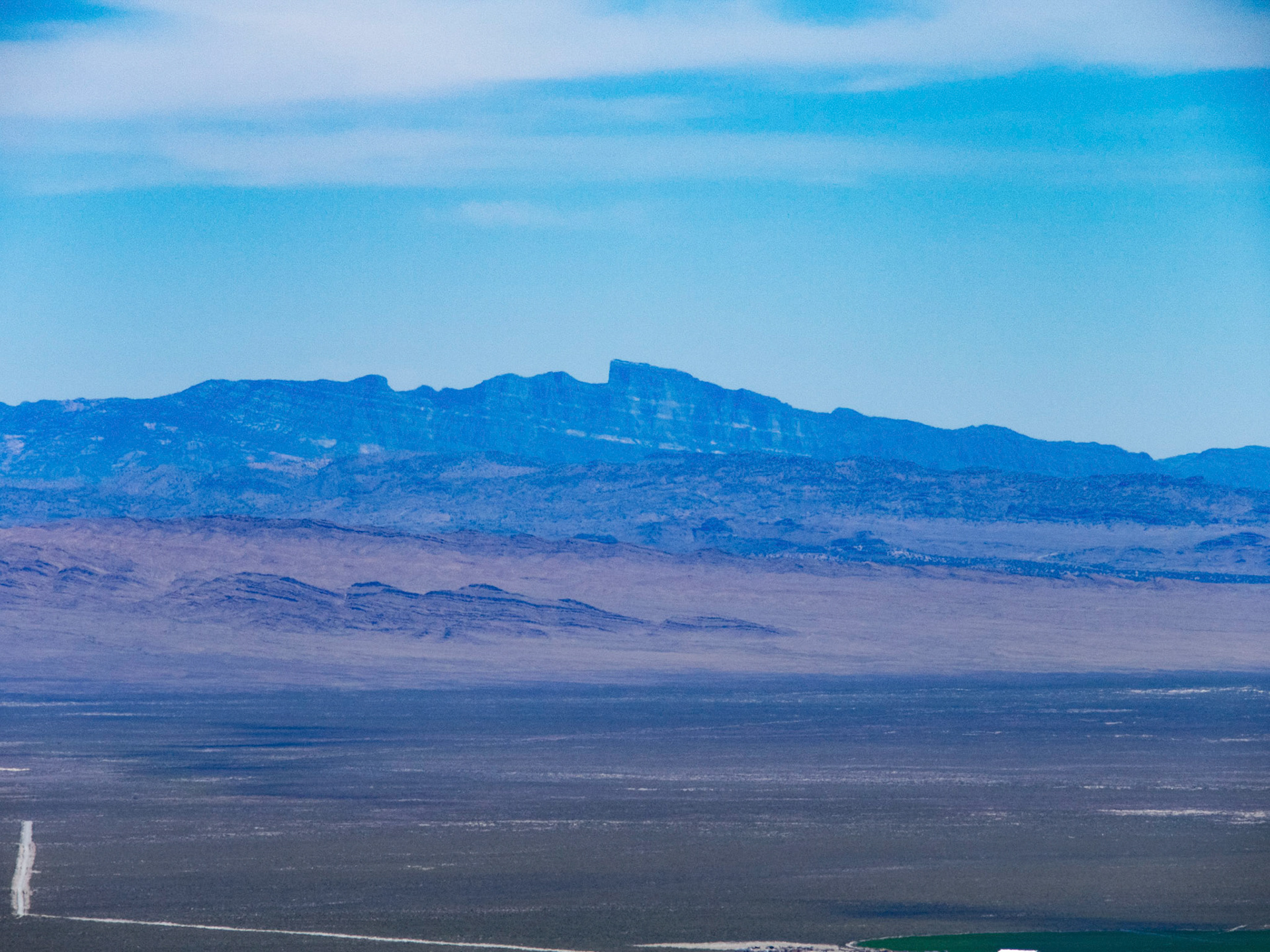 Notch Peak, Utah (9,654 ft) about 45 miles away from Lehman Cave. At 2,200 feet, its northwest face is the second highest vertical drop in the USA, after El Capitan in Yosemite.