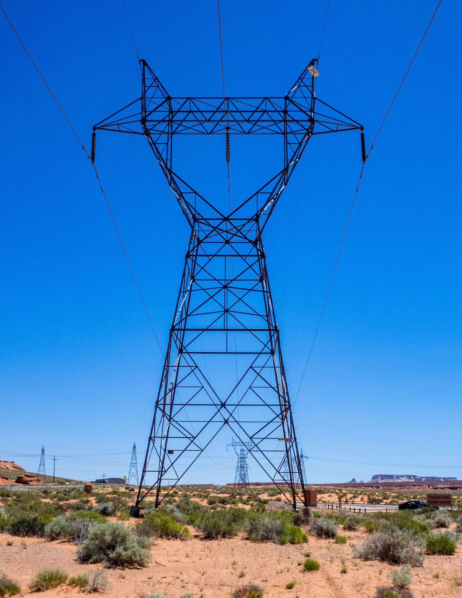 Power from the Navajo Generating Station.