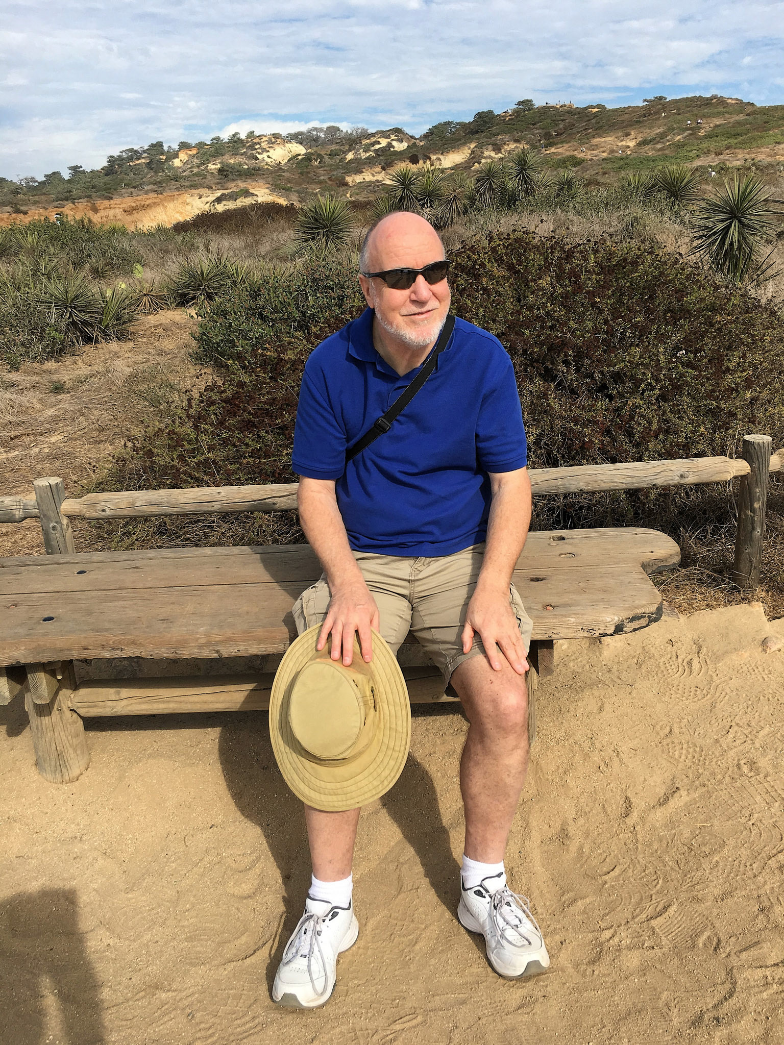 Richard at Yucca Point, Torrey Pines State Reserve