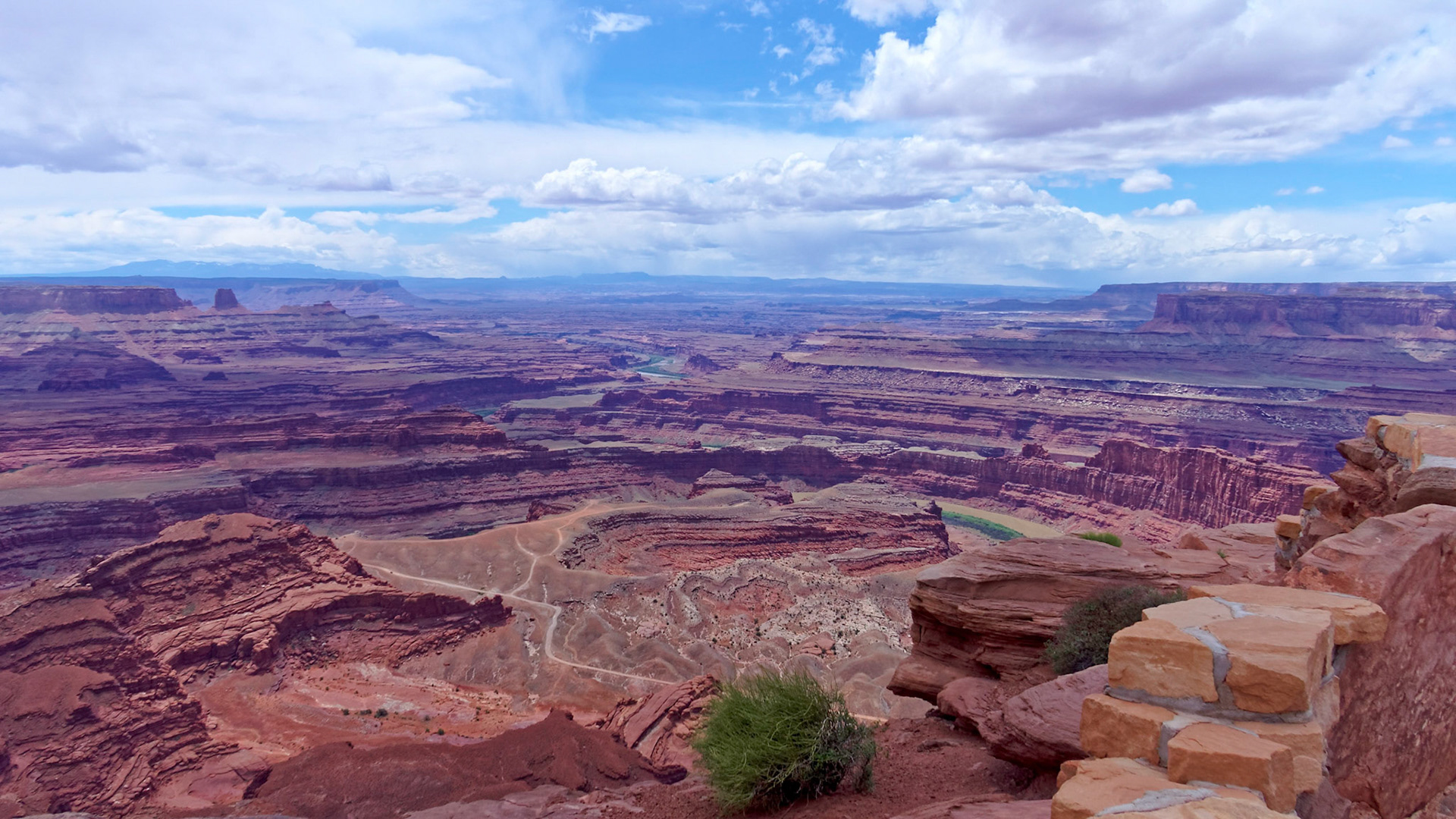Looking south from Dead Horse Point.