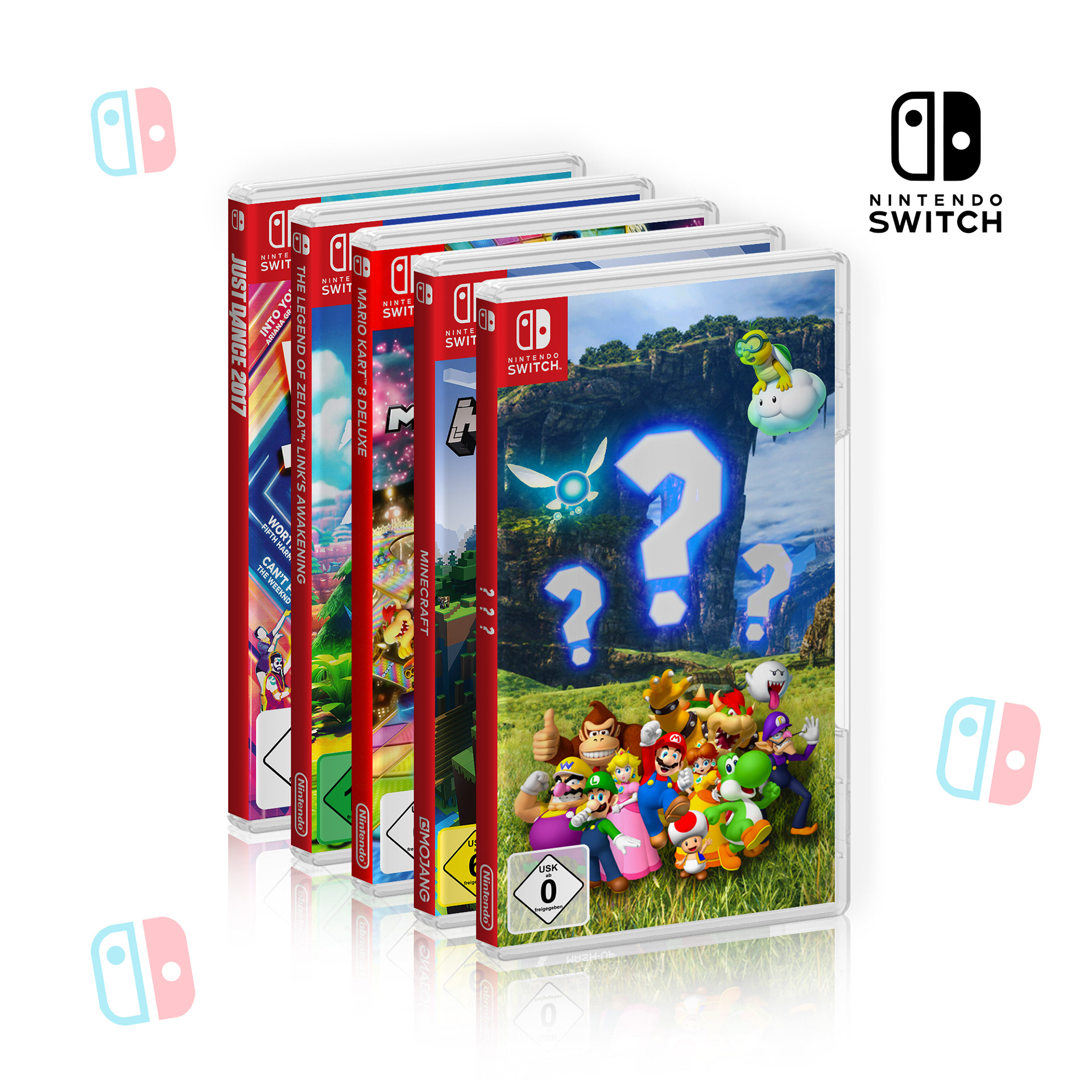 Fotomontage Mockup Switch