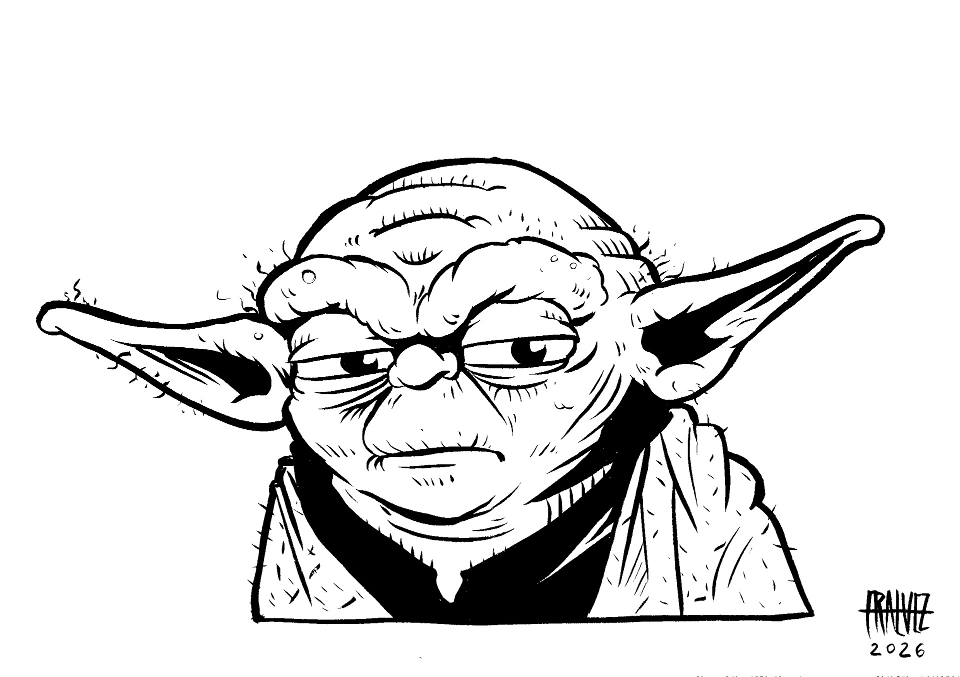 Yoda - Star Wars (A5)