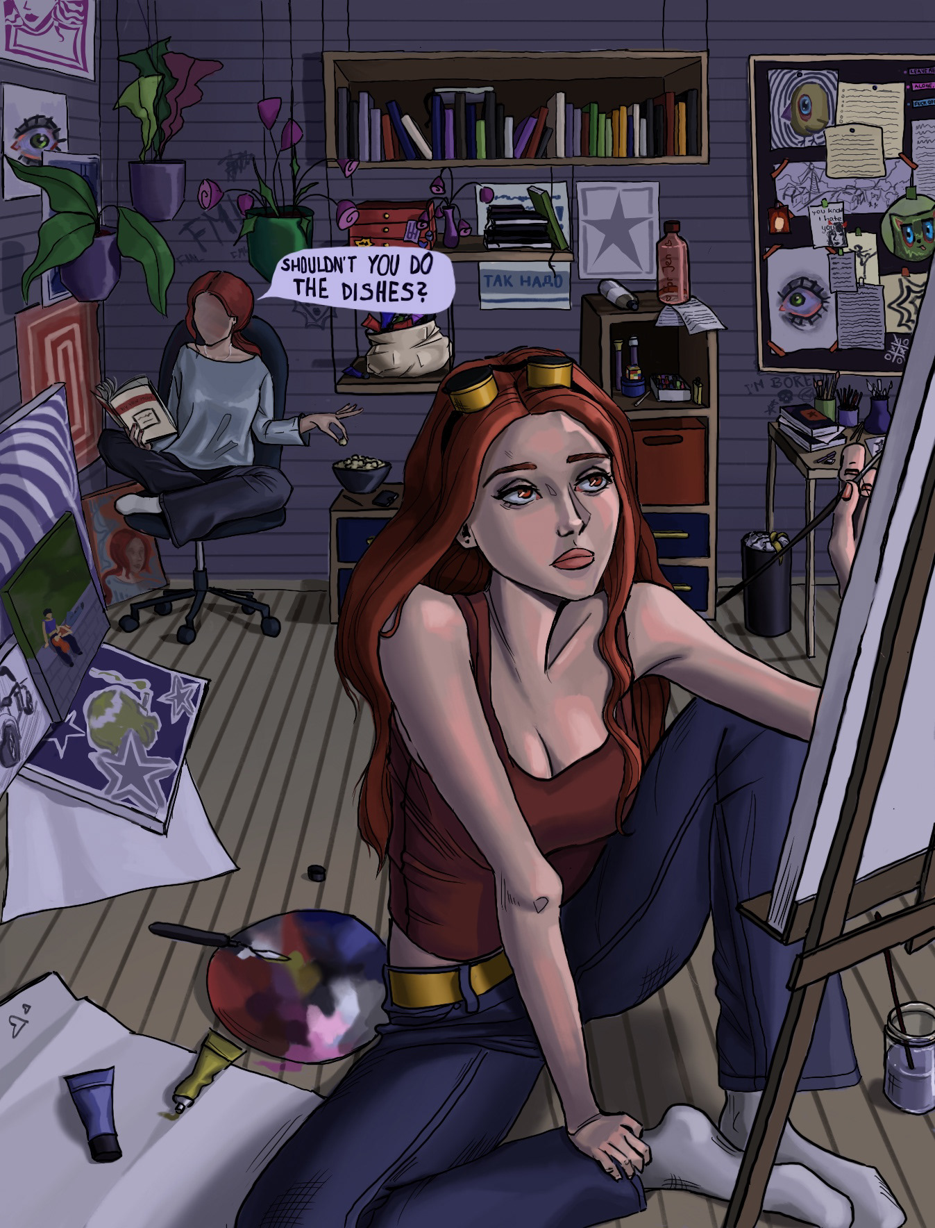 Jen - illustration | Viktoria Kling 