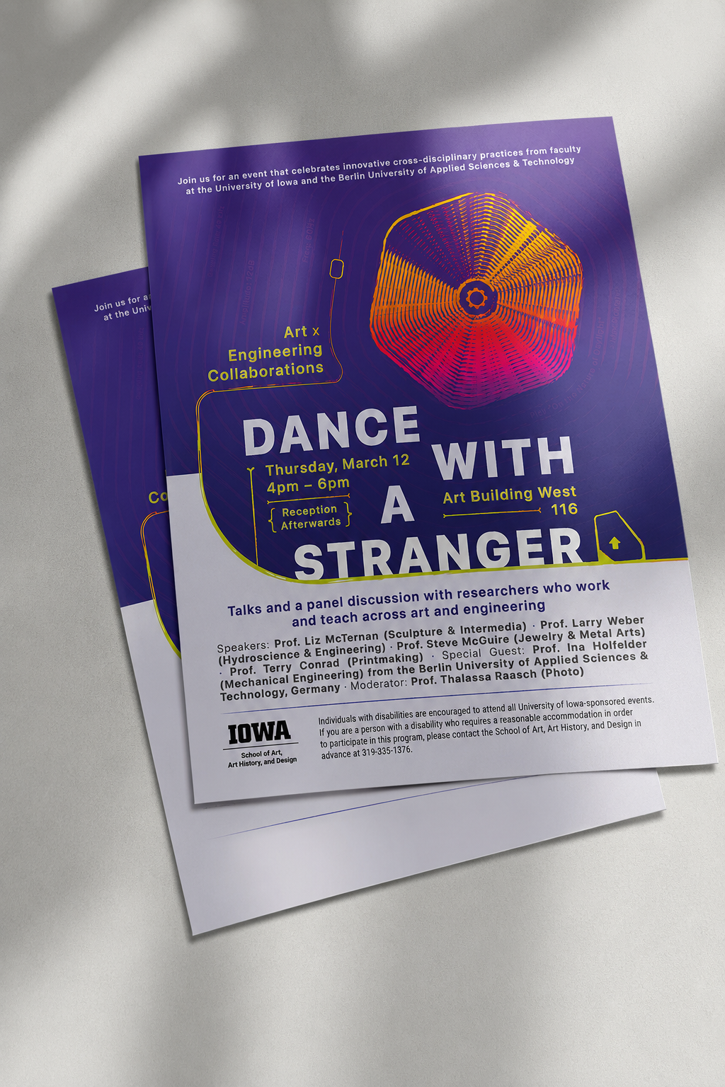 Designed a print-ready event flyer, delivering clear event information in an engaging format for campus-wide distribution.​​​​​​​