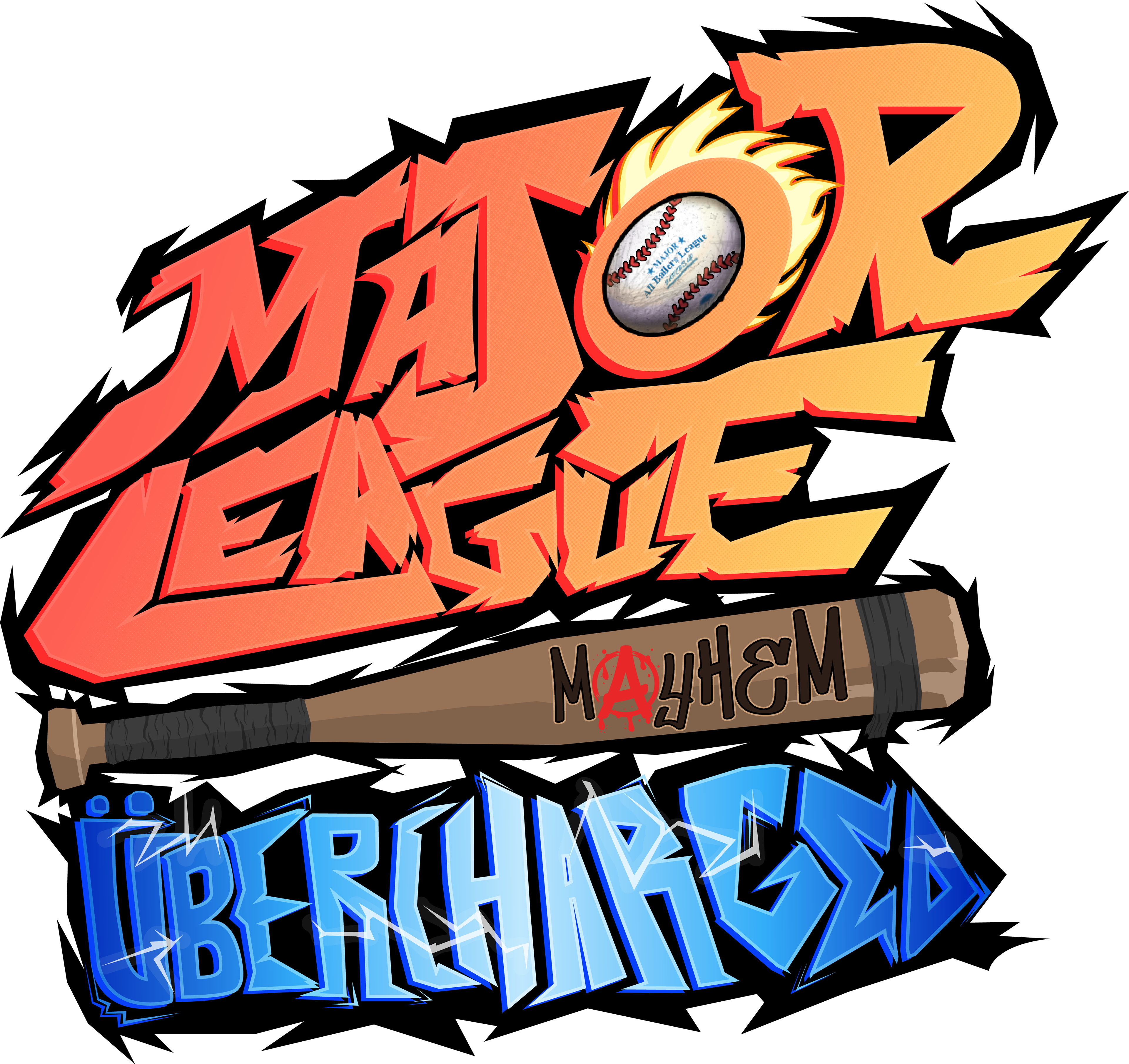 Major League Mayhem: Ubercharged Logo