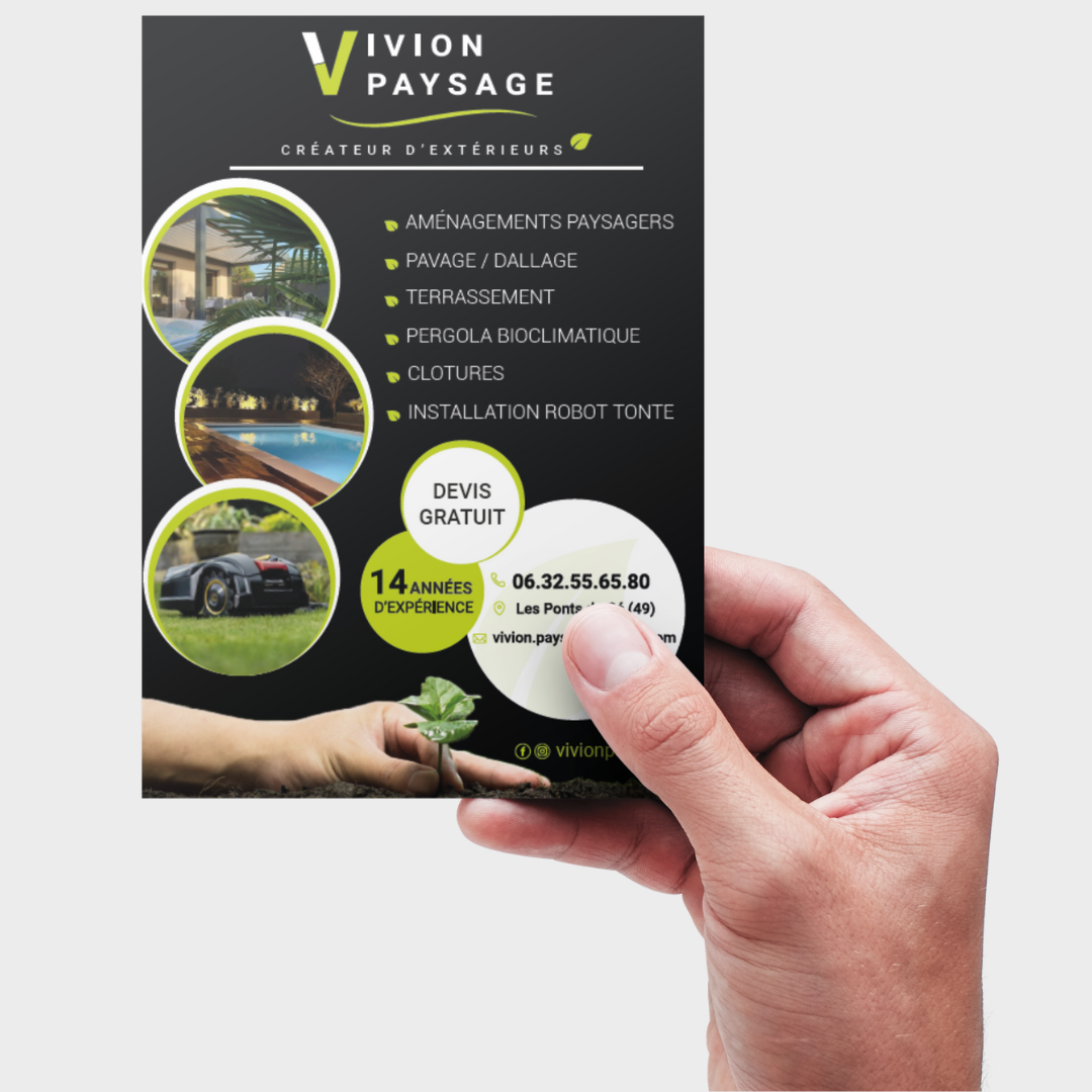 Flyer VIVION Paysage