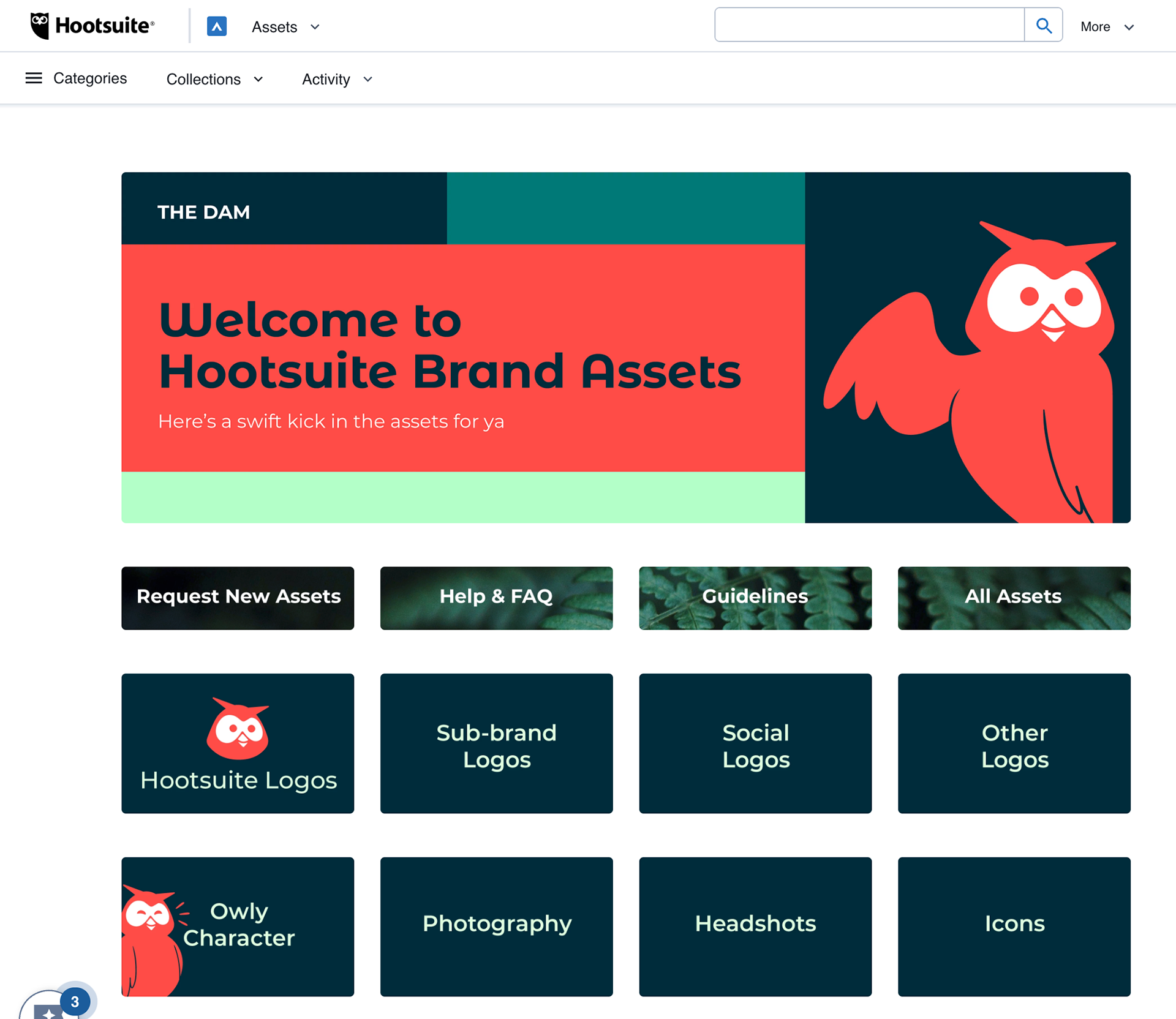Digital asset management portal