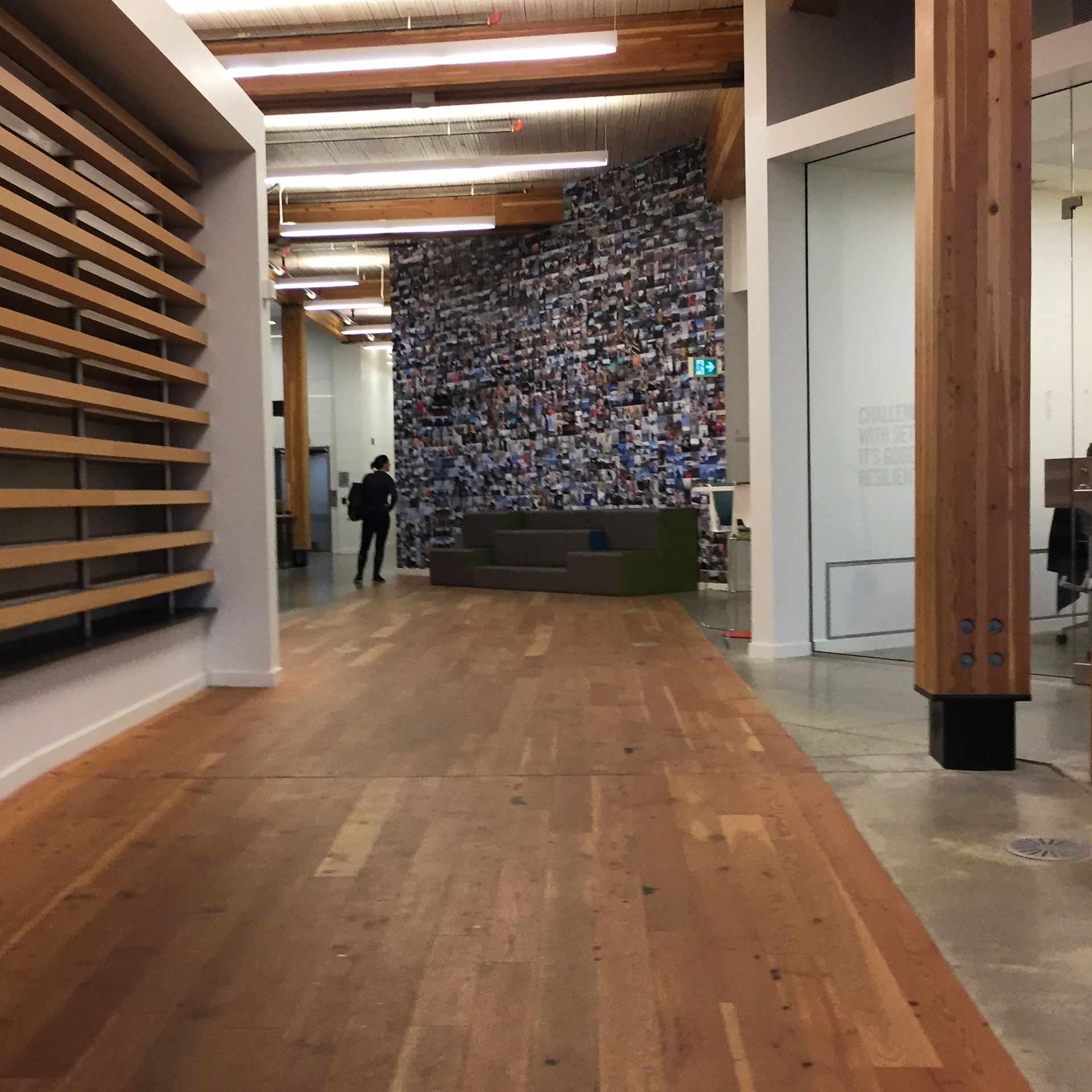 Design for Instagram photo wall, MEC head office