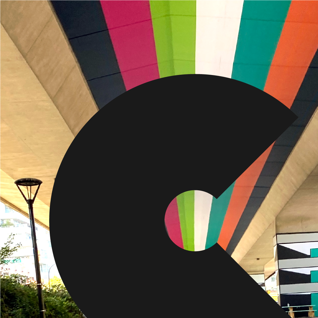 C is for the Cambie Street Bridge in Canada