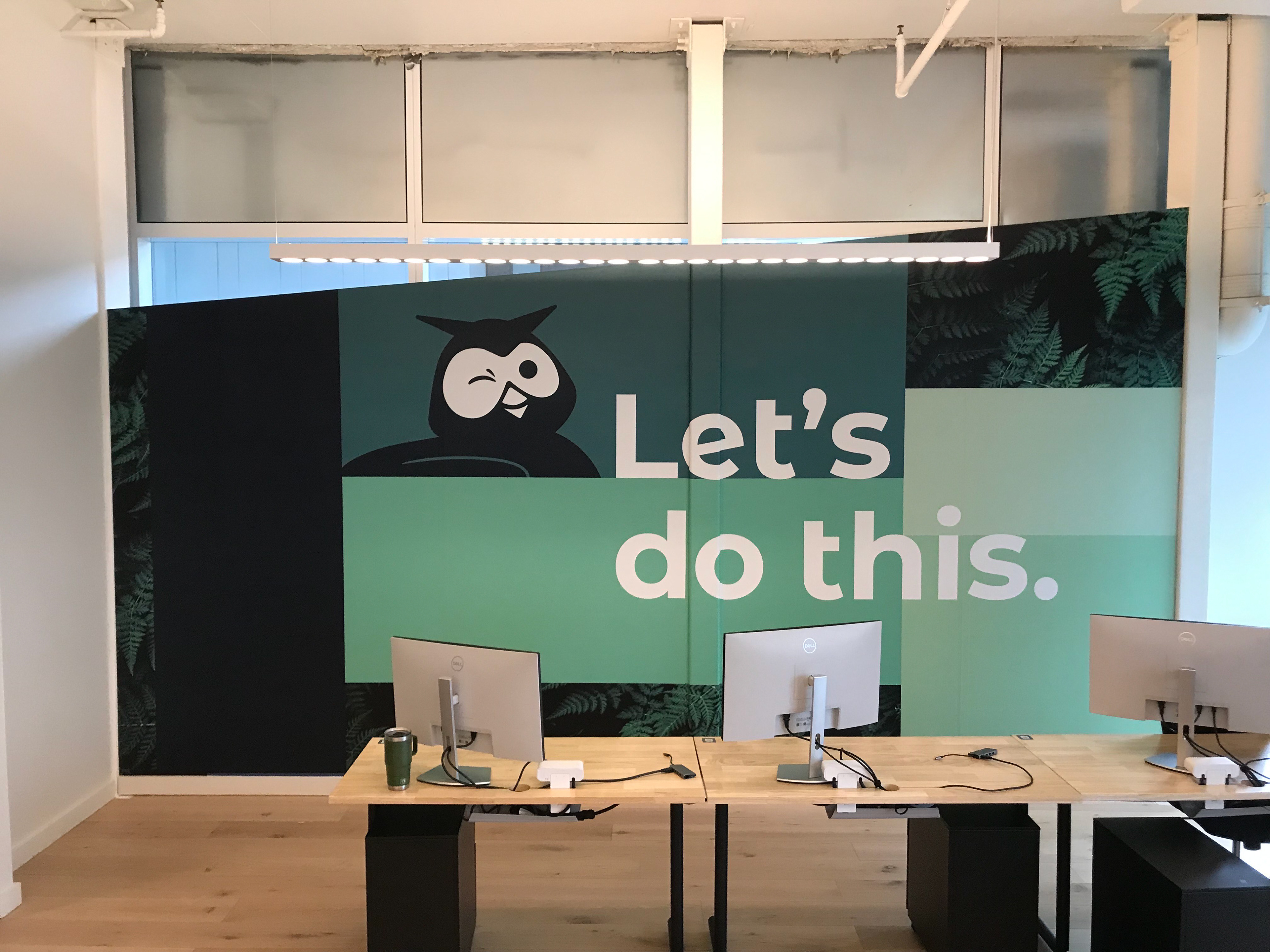 Sales focused office graphics