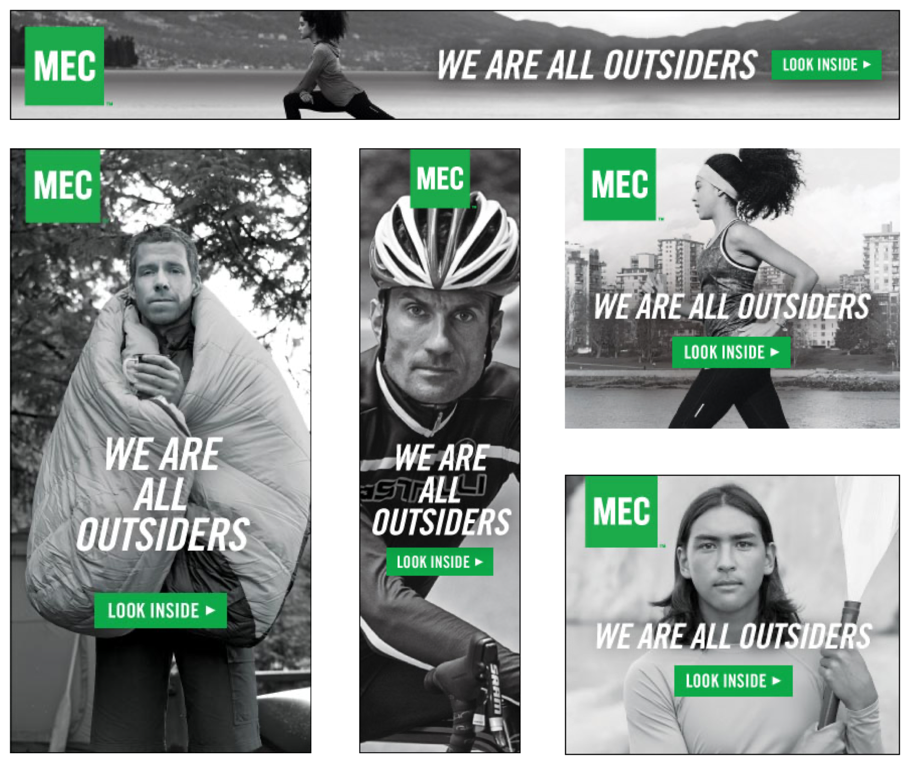 Rebrand banner ads