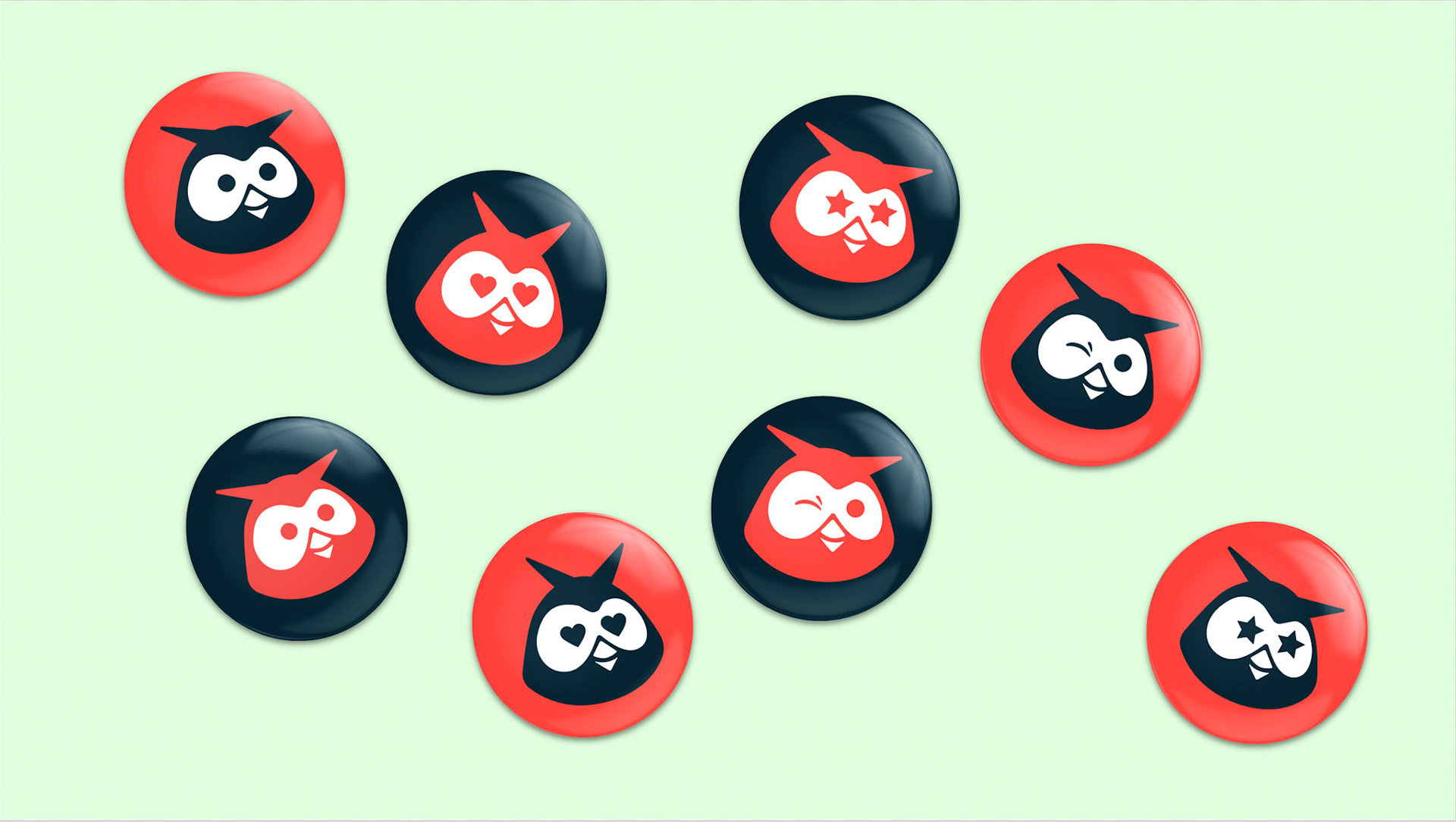 Owly expression buttons