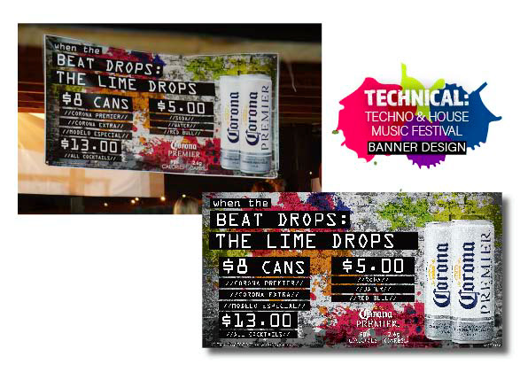 Technical: Techno & House Music Festival Banner