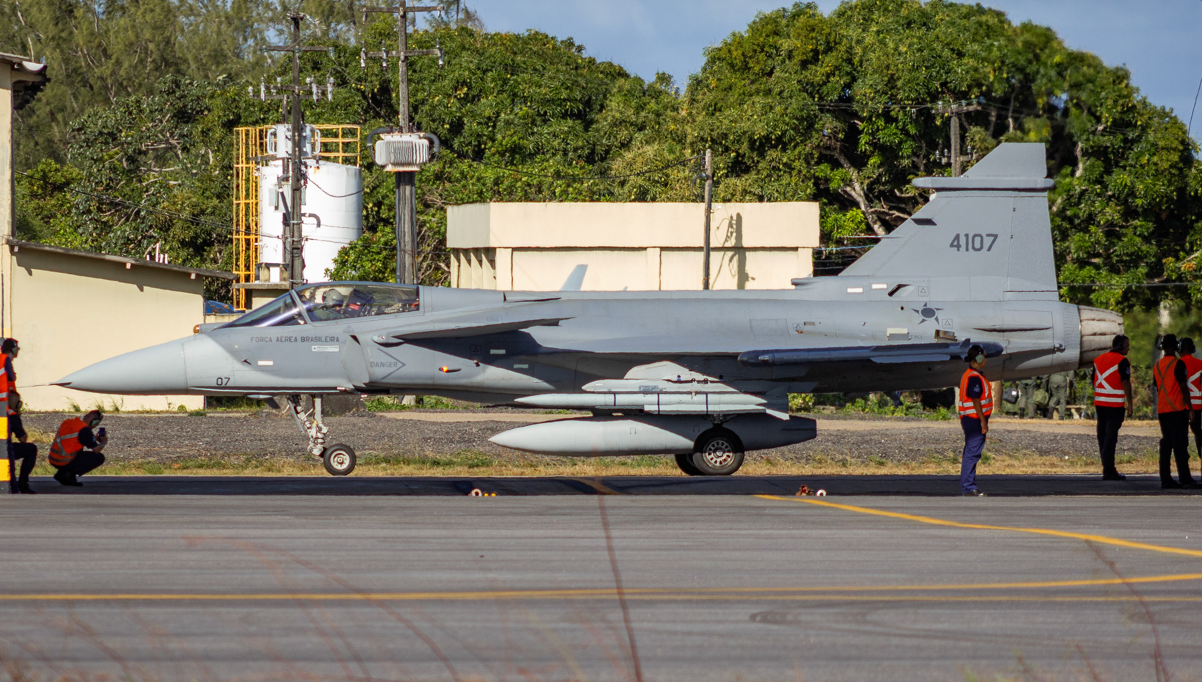 SAAB F39E GRIPEN 4107 - FORÇA AÉREA BRASILEIRA (CRUZEX 2024)