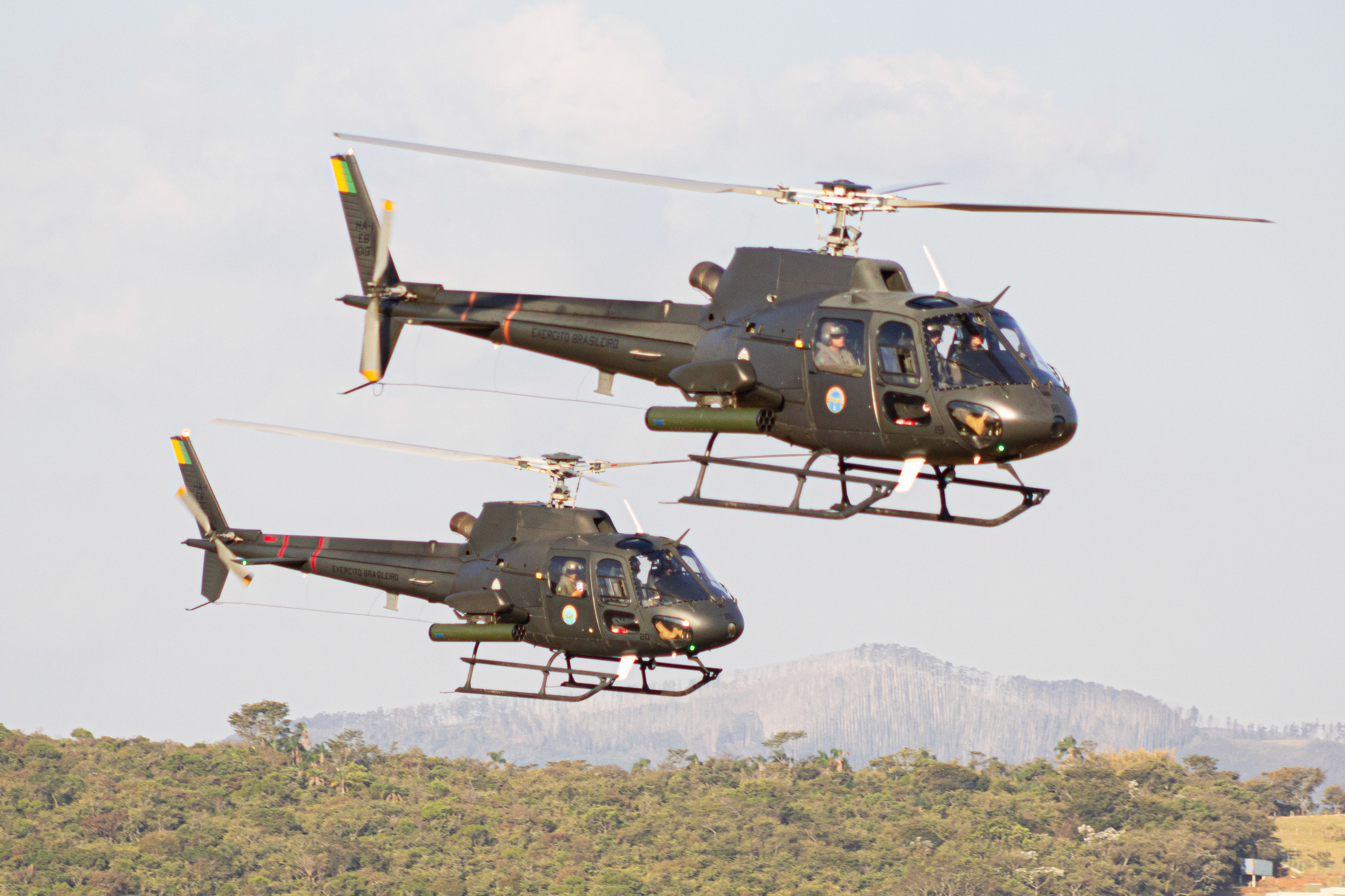 HA-1A FENNEC EB1019 E EB1020 - CAVEX (SÁBADO AÉREO 2025)