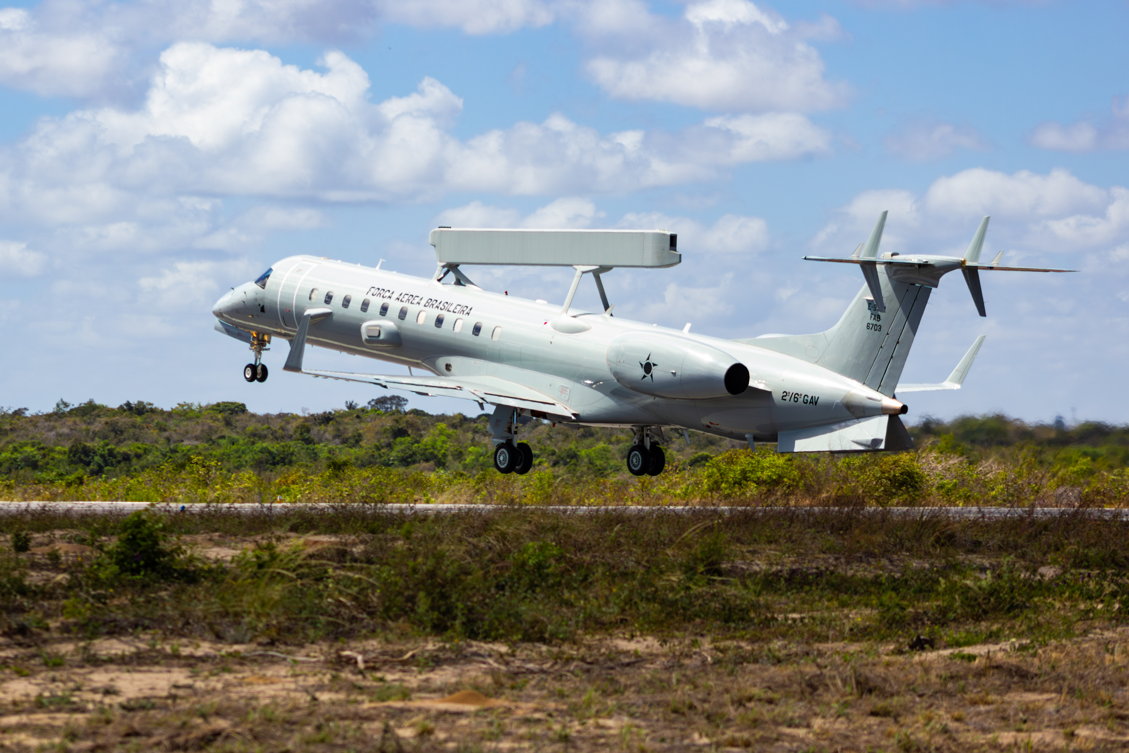 EMBRAER E-99M FAB 6703 - FORÇA AÉREA BRASILEIRA (CRUZEX 2024)