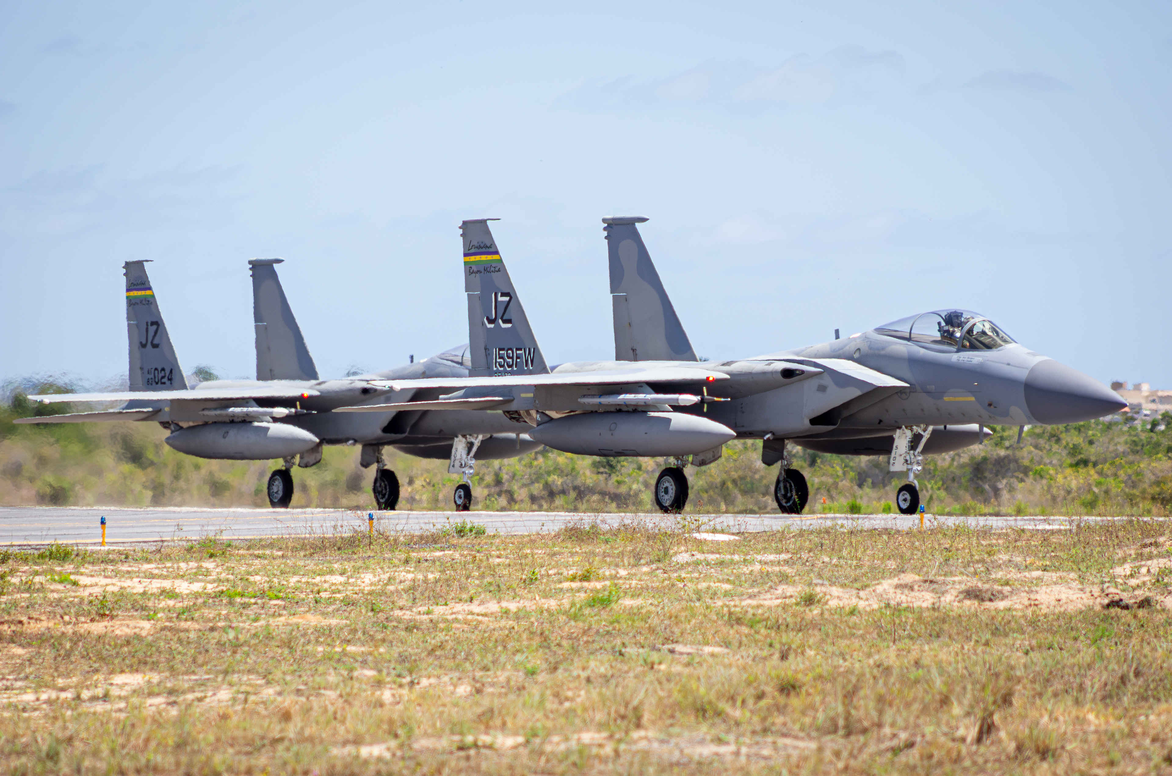 MCDONNEL DOUGLAS F-15C EAGLE S/N 85-0102 E 83-024 - 159TH AIR NATIONAL GUARD (CRUZEX 2024)