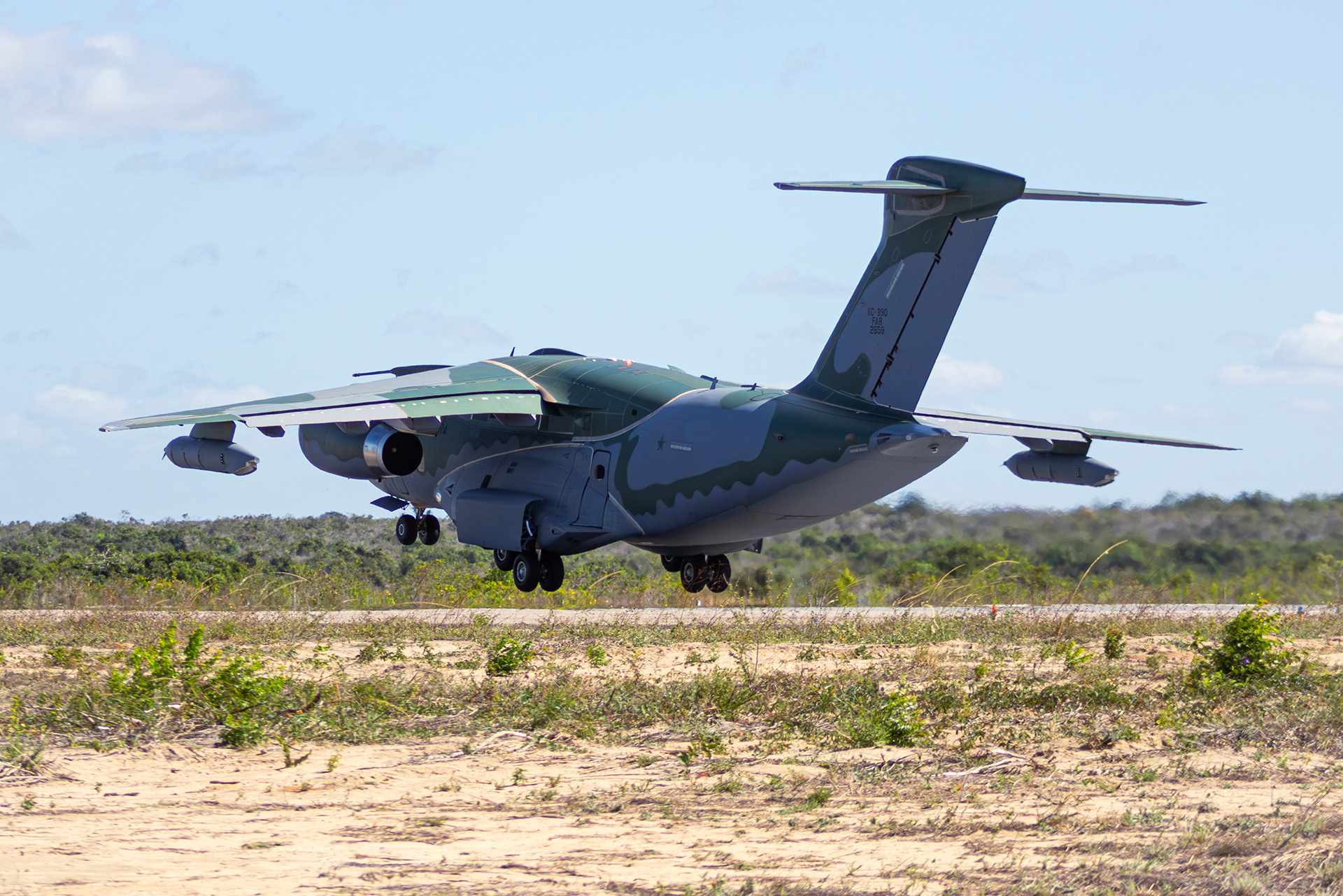 EMBRAER KC-390 MILLENNIUM FAB 2859 - FORÇA AÉREA BRASILEIRA (CRUZEX 2024)