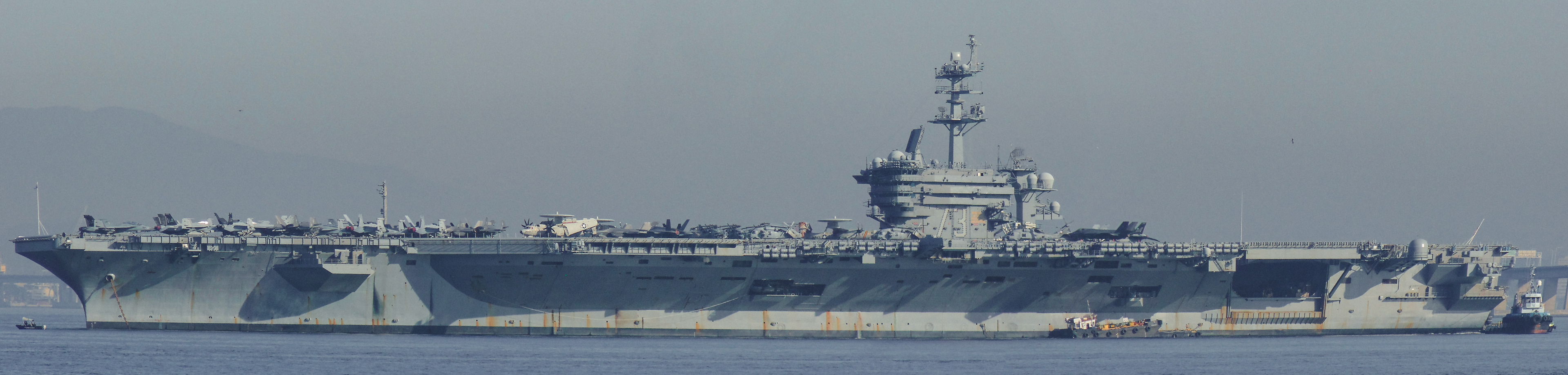 USS GEORGE WASHINGTON CVN-73 - BAÍA DE GUANABARA - RJ 2024
